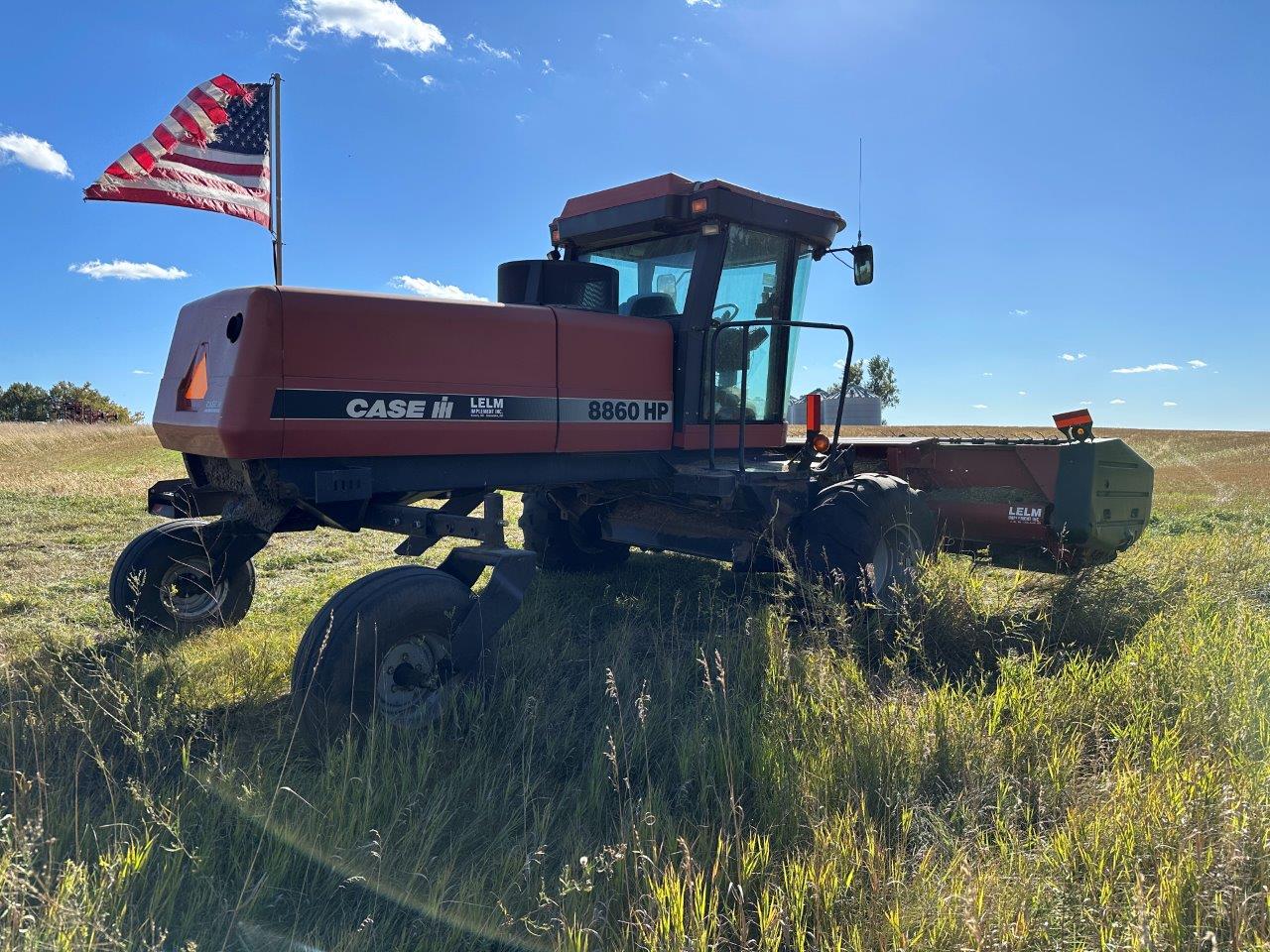 2000 Case IH 8860 Windrower