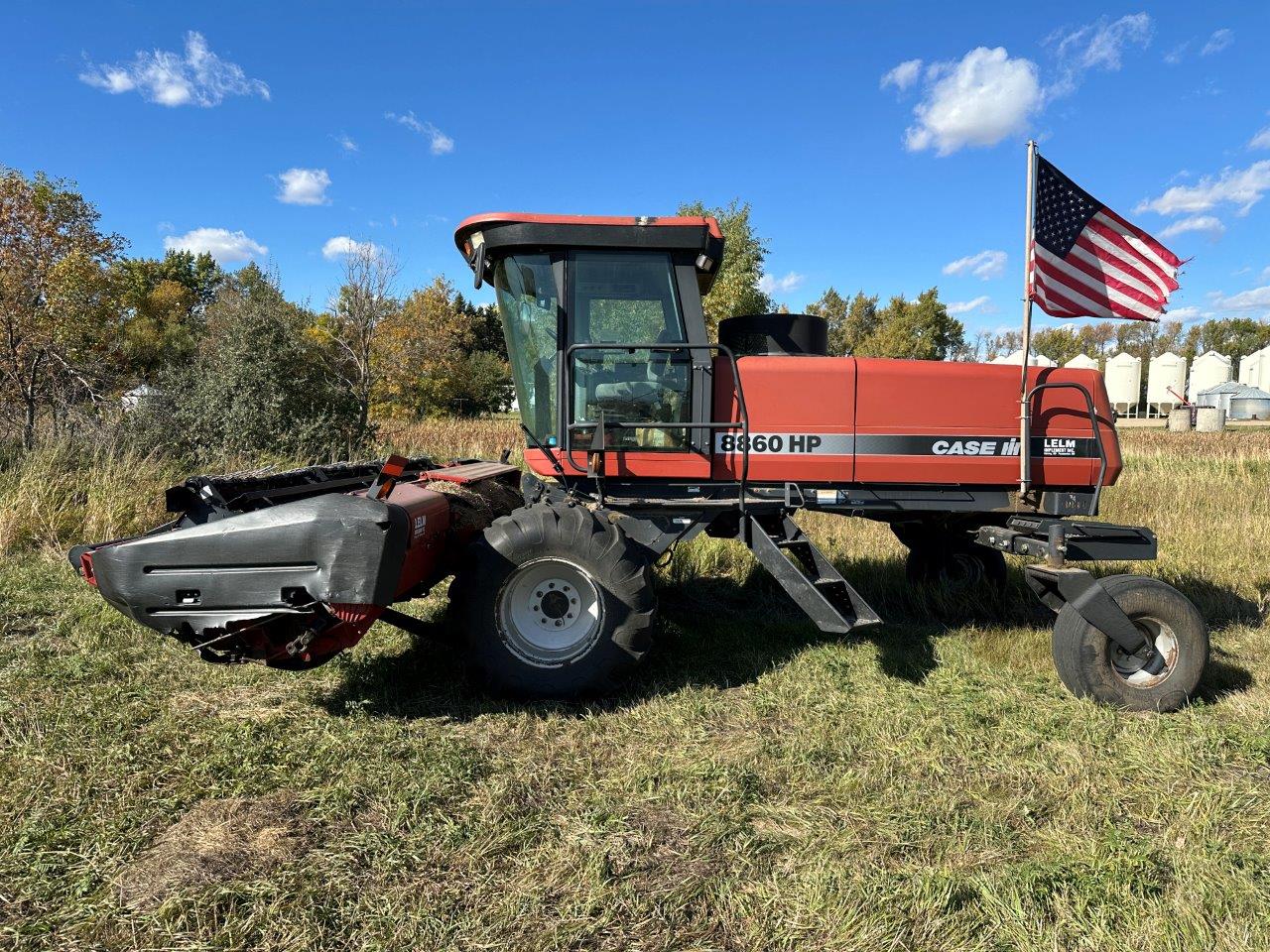 2000 Case IH 8860 Windrower