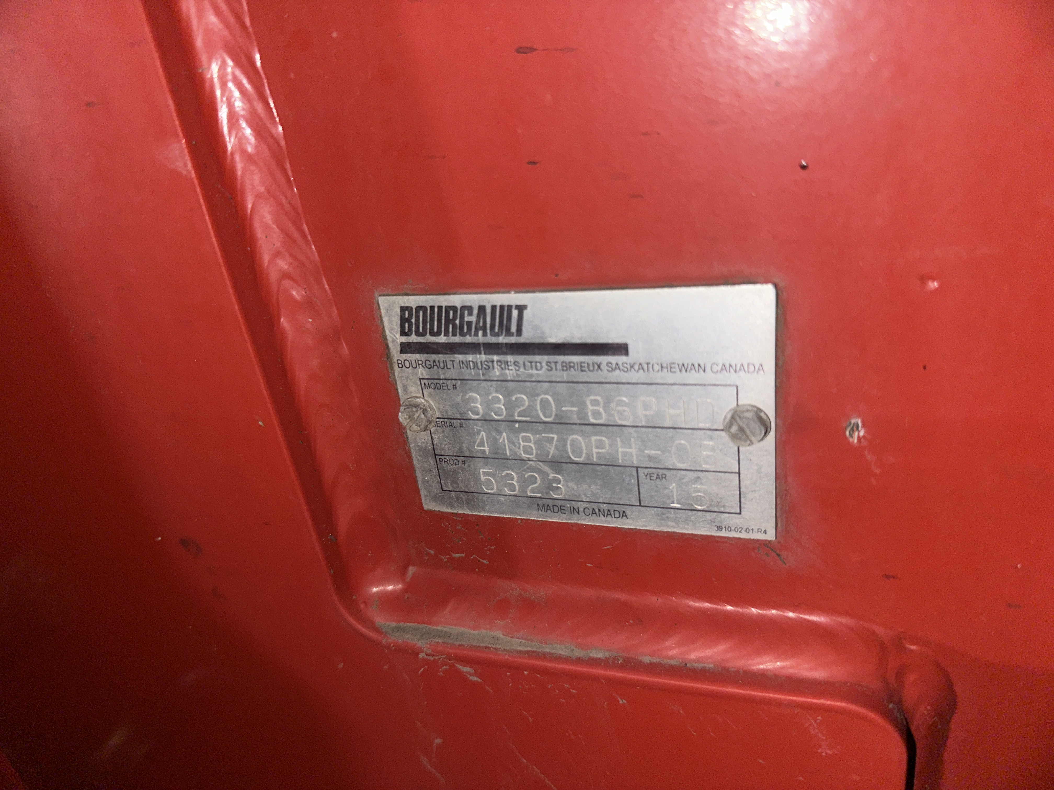 2015 Bourgault 3320 Air Drill