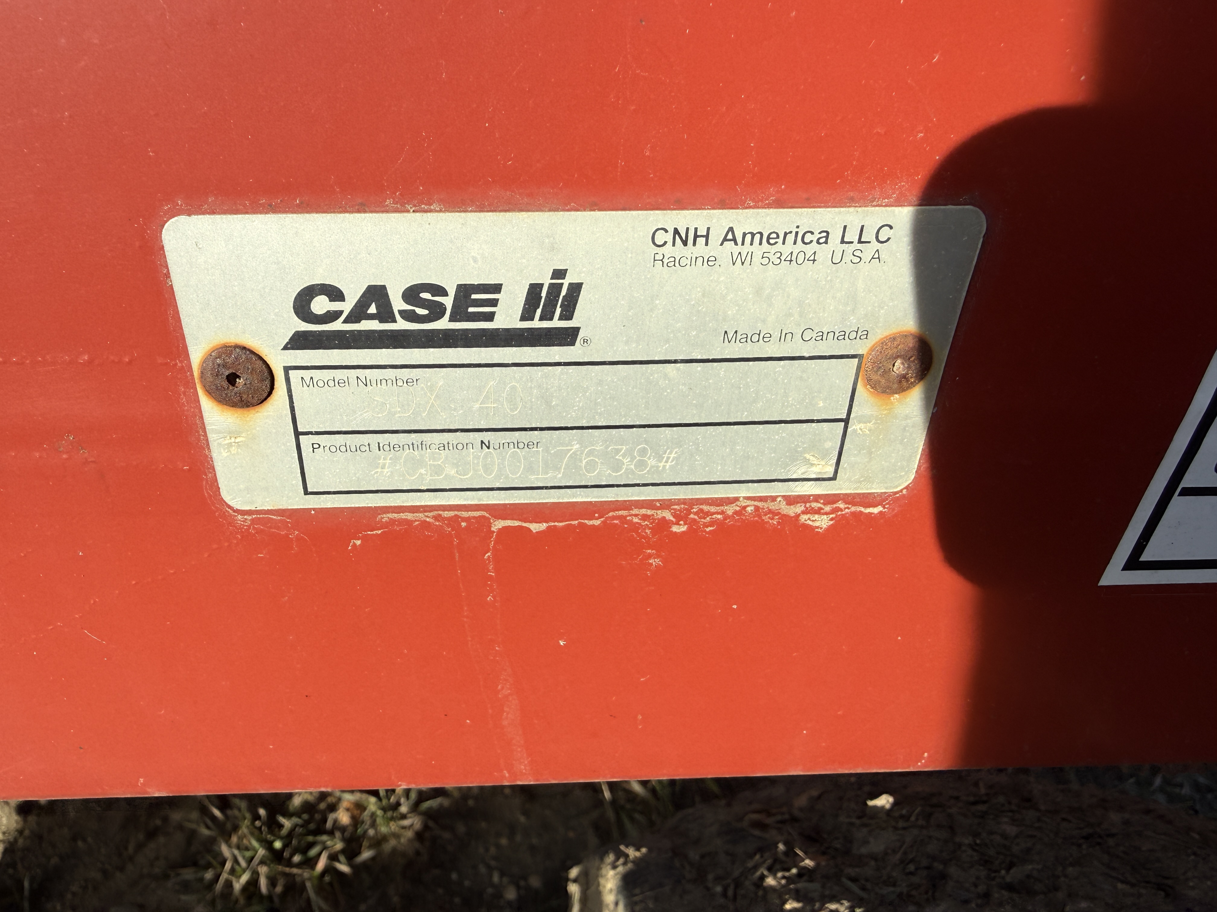 2008 Case IH SDX40 Air Drill