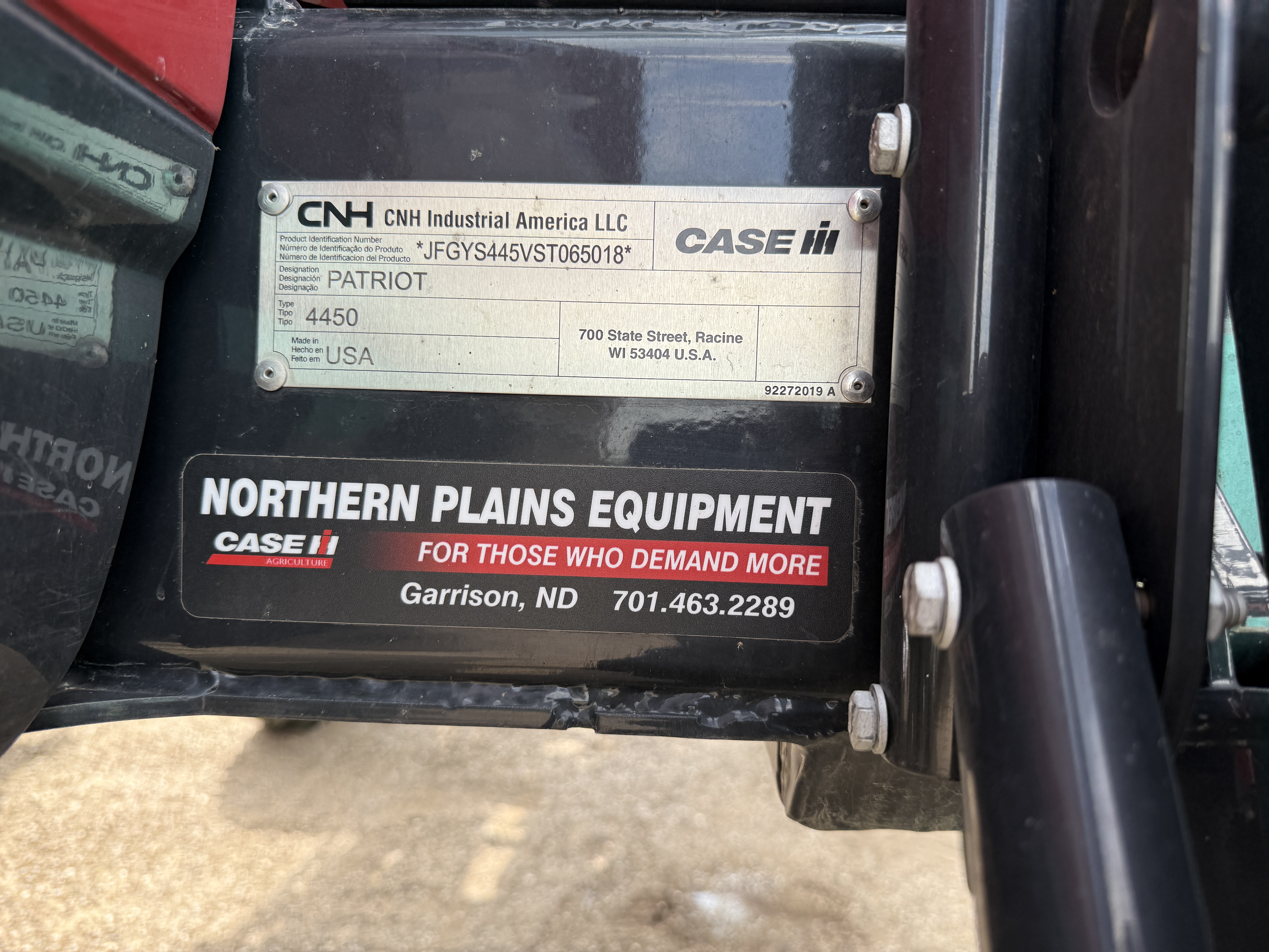 2025 Case IH Patriot 4450 Sprayer/High Clearance