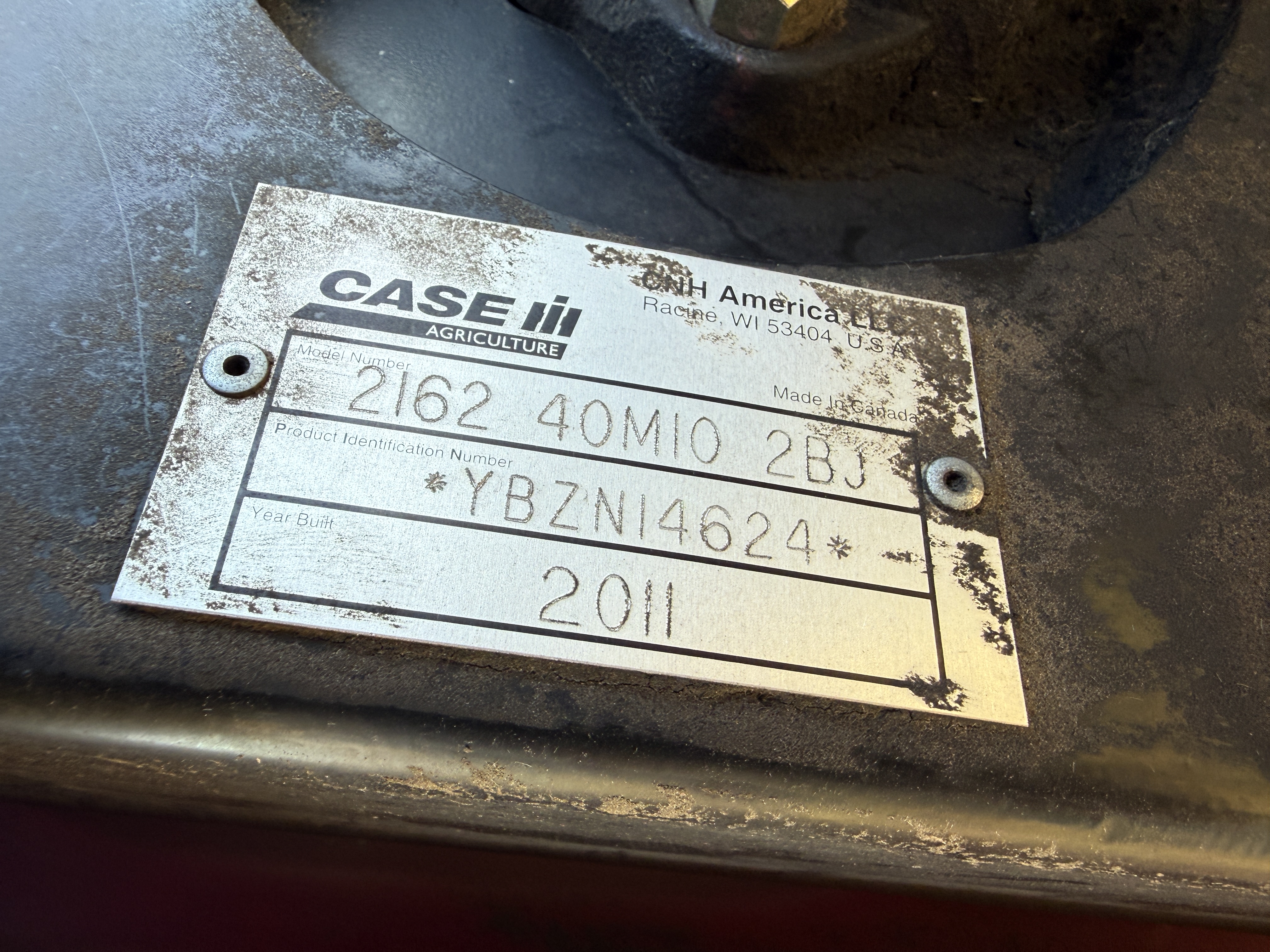 2011 Case IH 2162-40 Header Combine