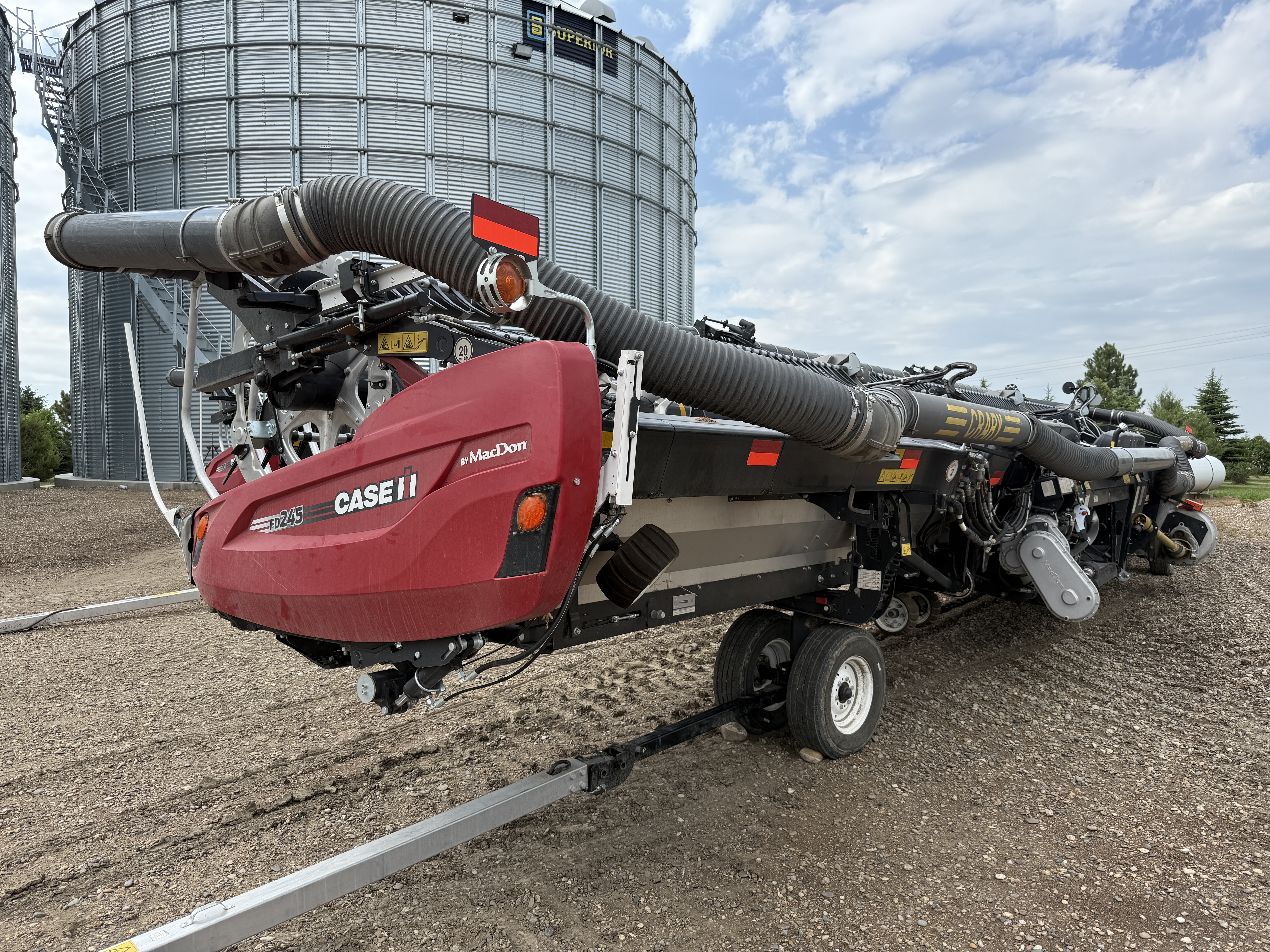 2024 MacDon FD245 Header Combine