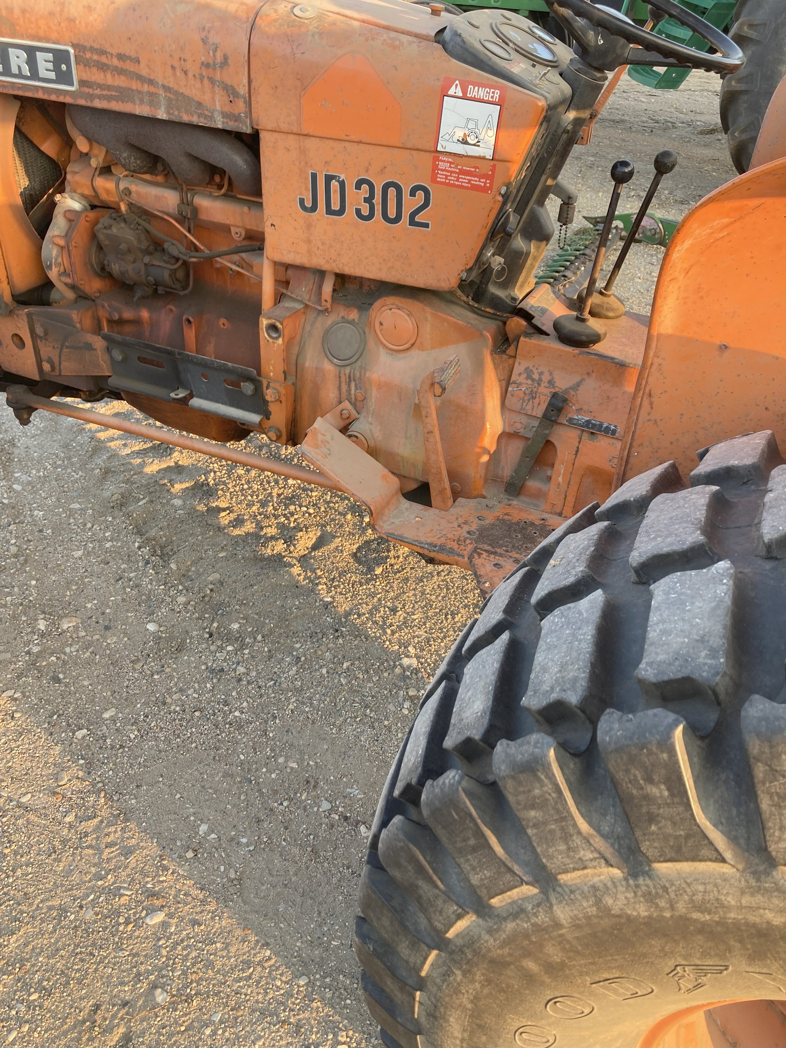 John Deere 302D Tractor