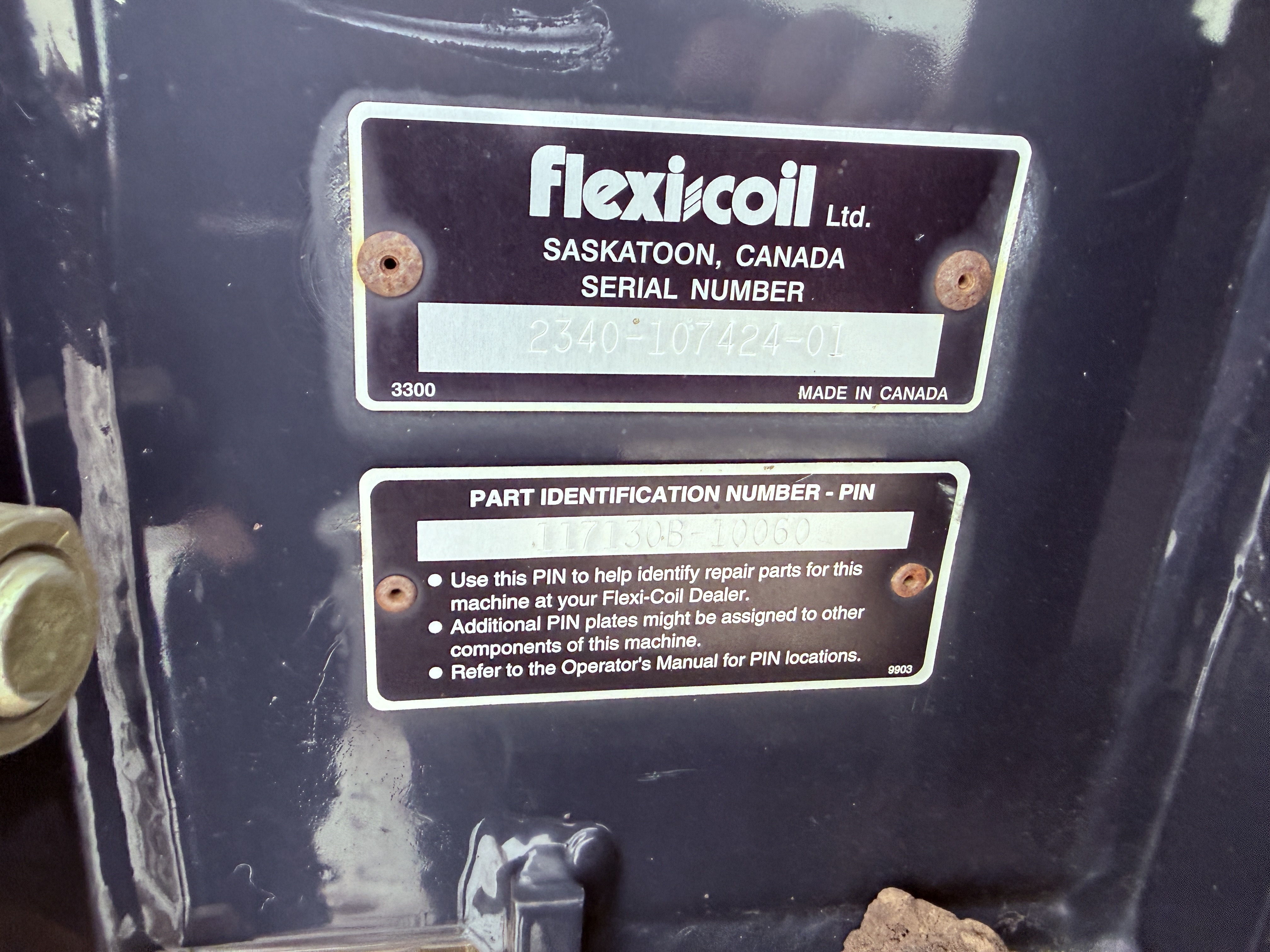 2001 Flexi-Coil 5000 Air Drill