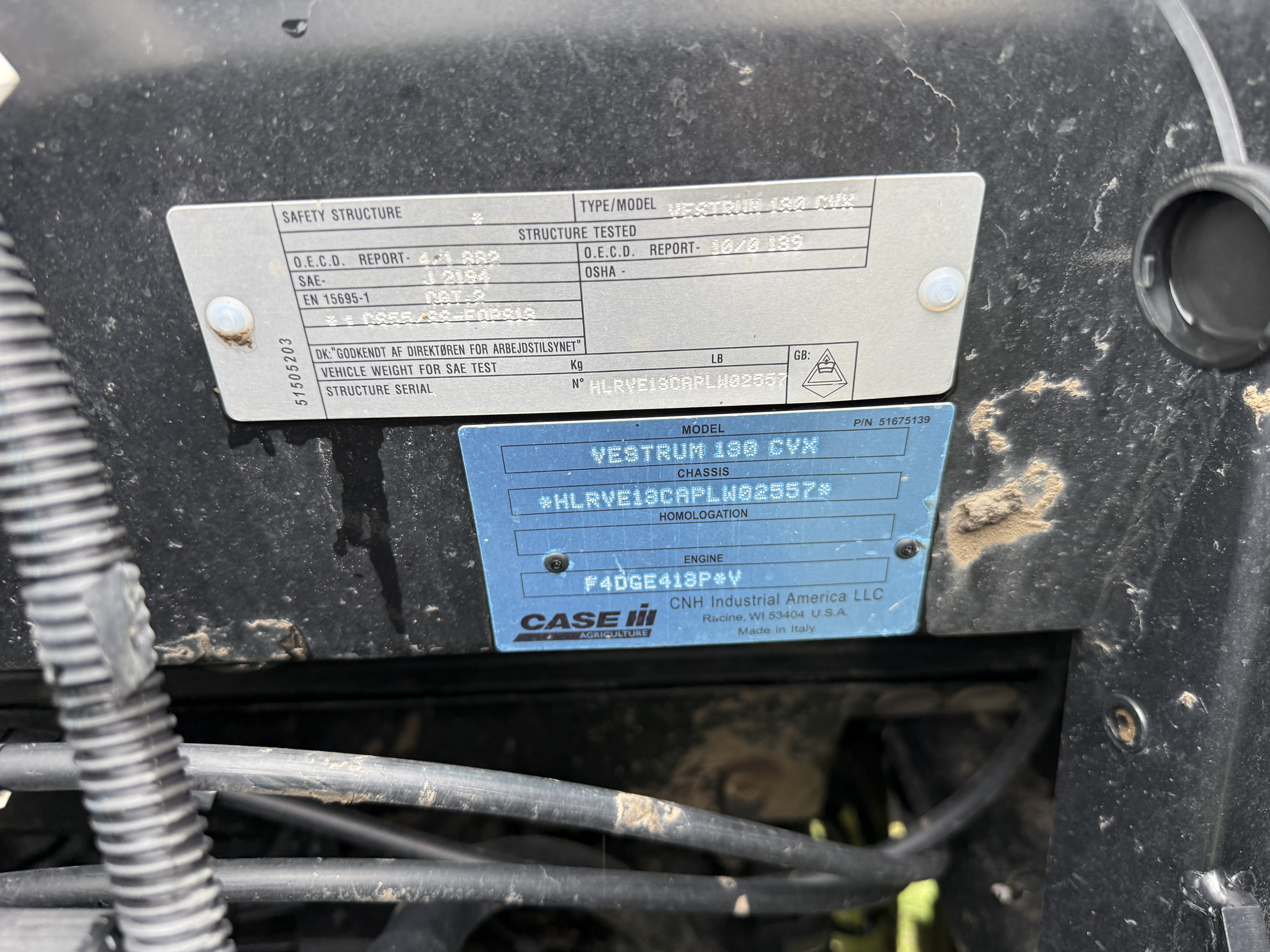 2023 Case IH VESTRUM130 Tractor