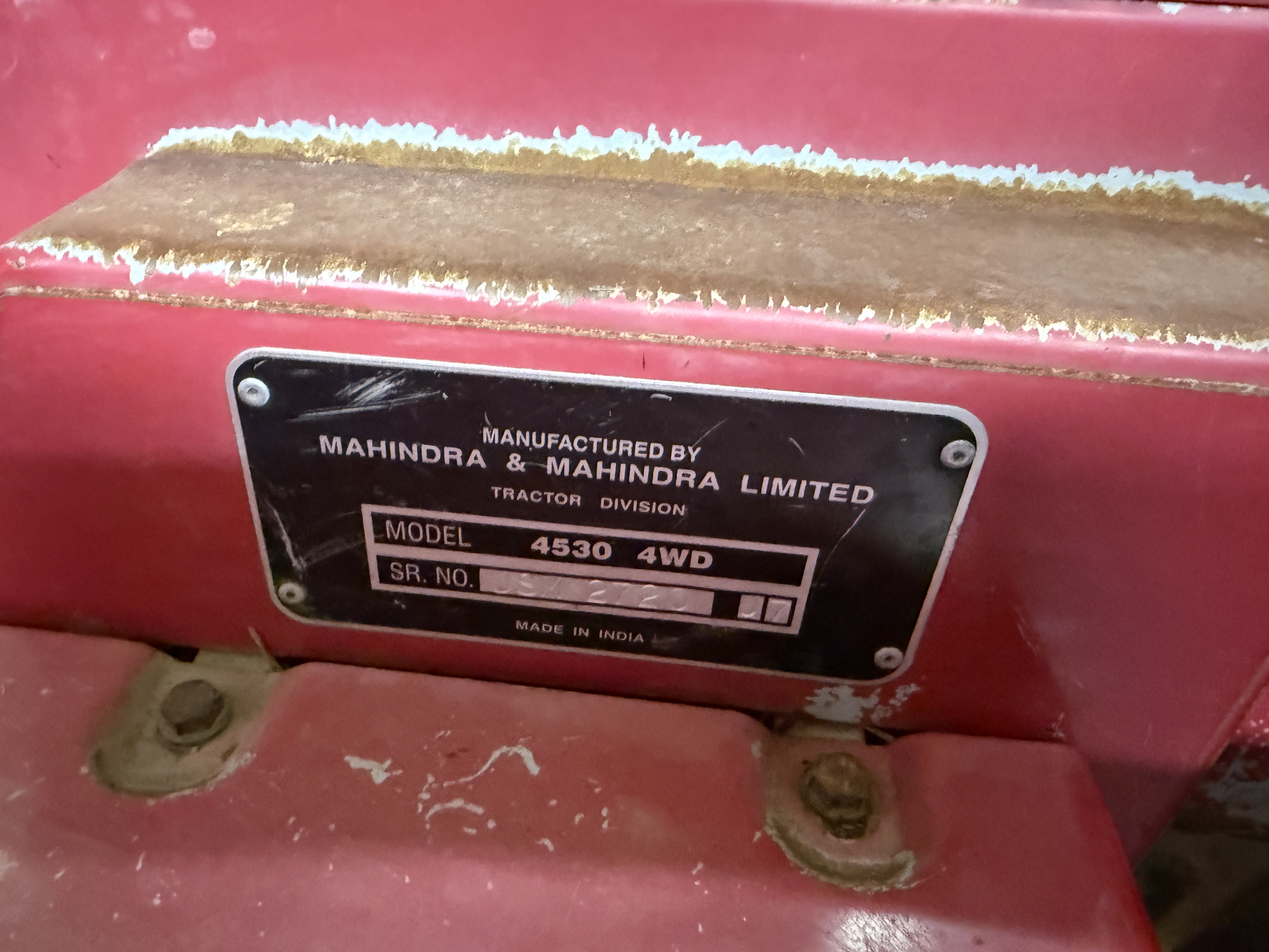 2008 Mahindra 4530 T2 Tractor