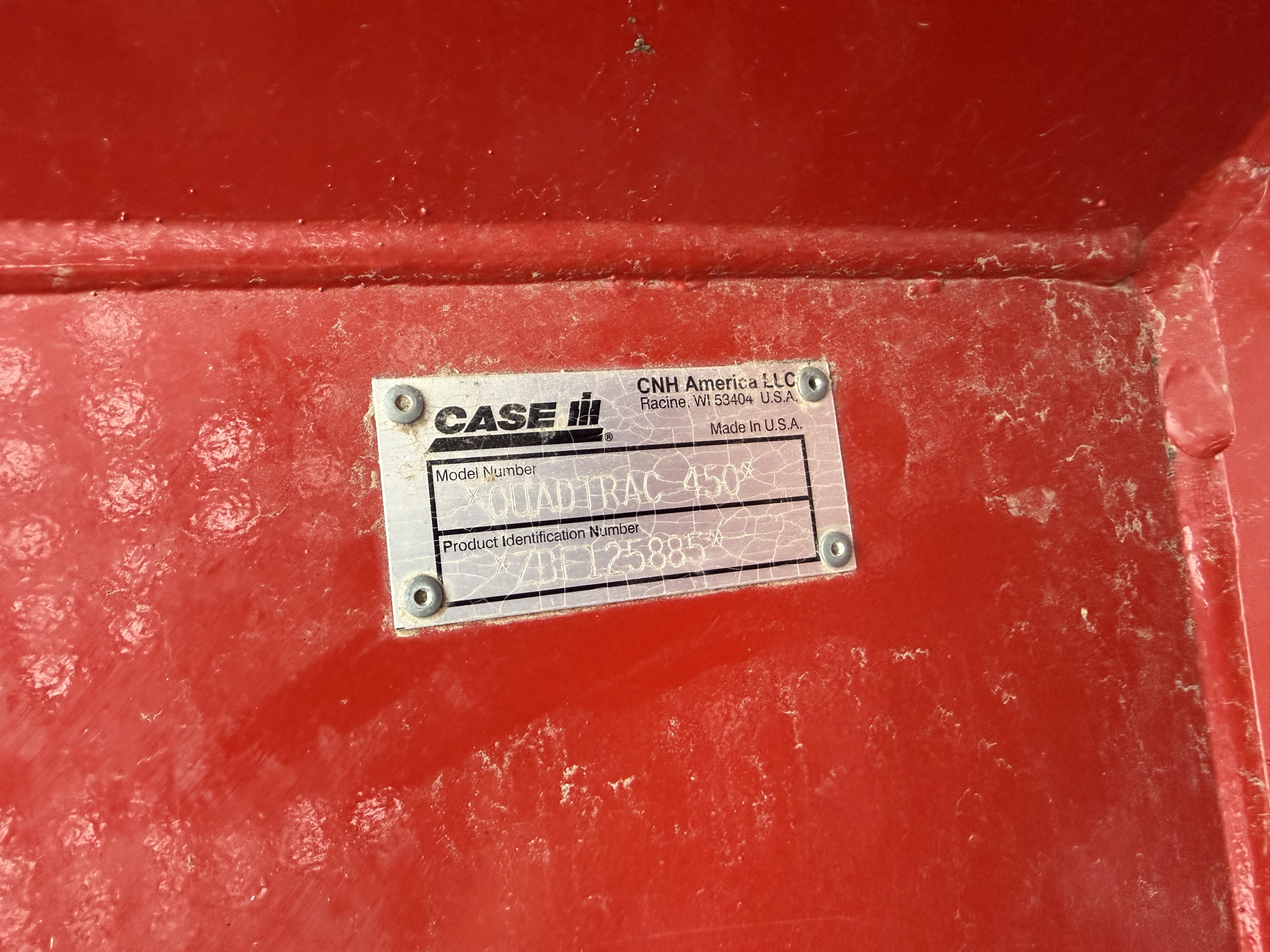 2011 Case IH STG450 Tractor