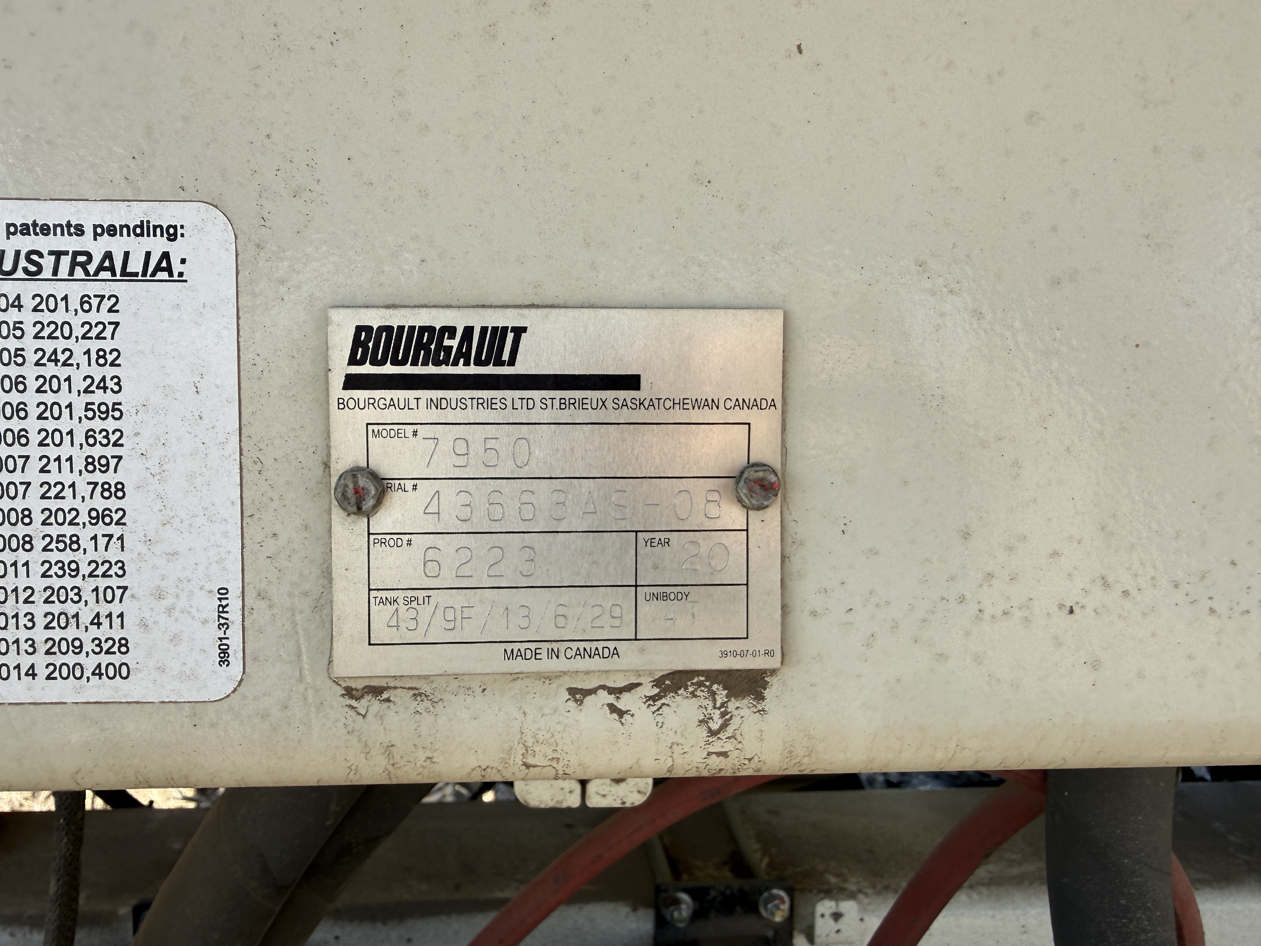 2020 Bourgault 3320-76 Air Seeder