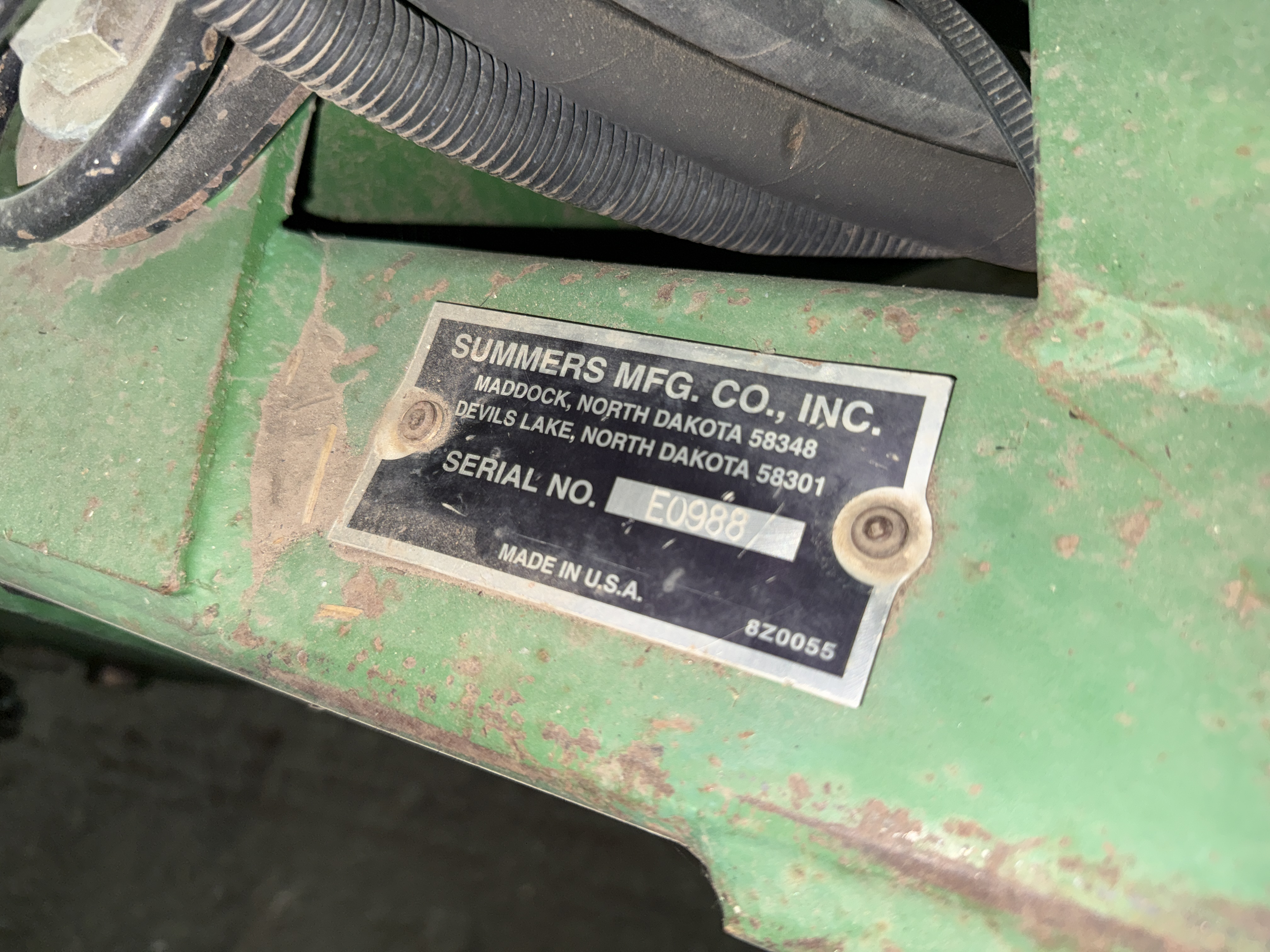 2004 Summers Ultimate NT Sprayer
