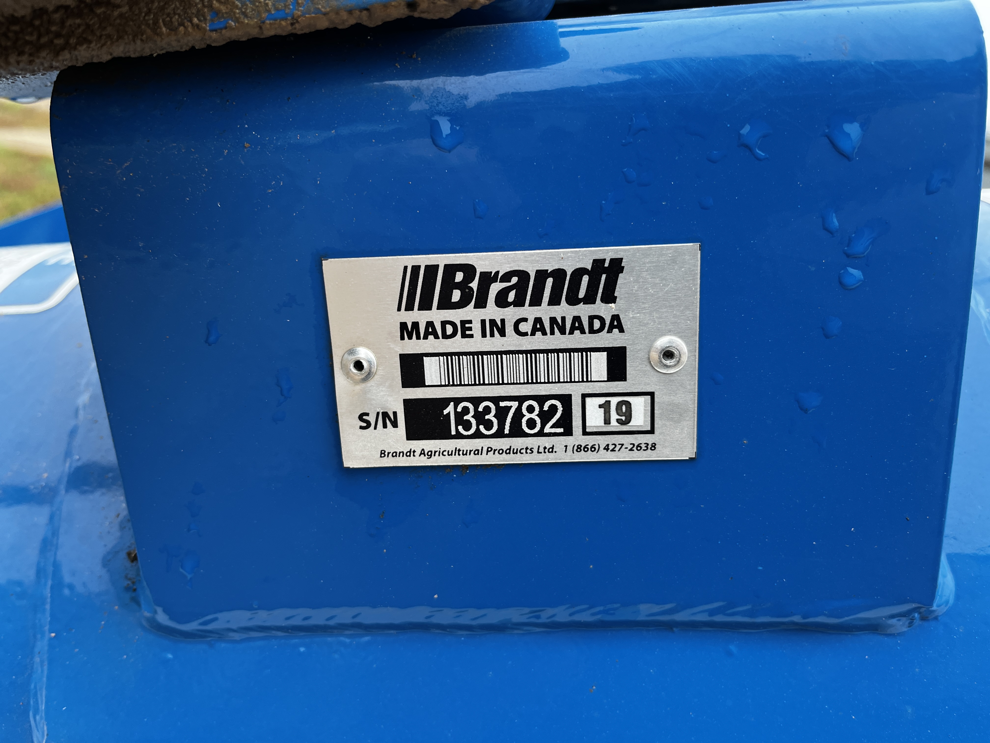 2019 Brandt 1545LP Belt Conveyor