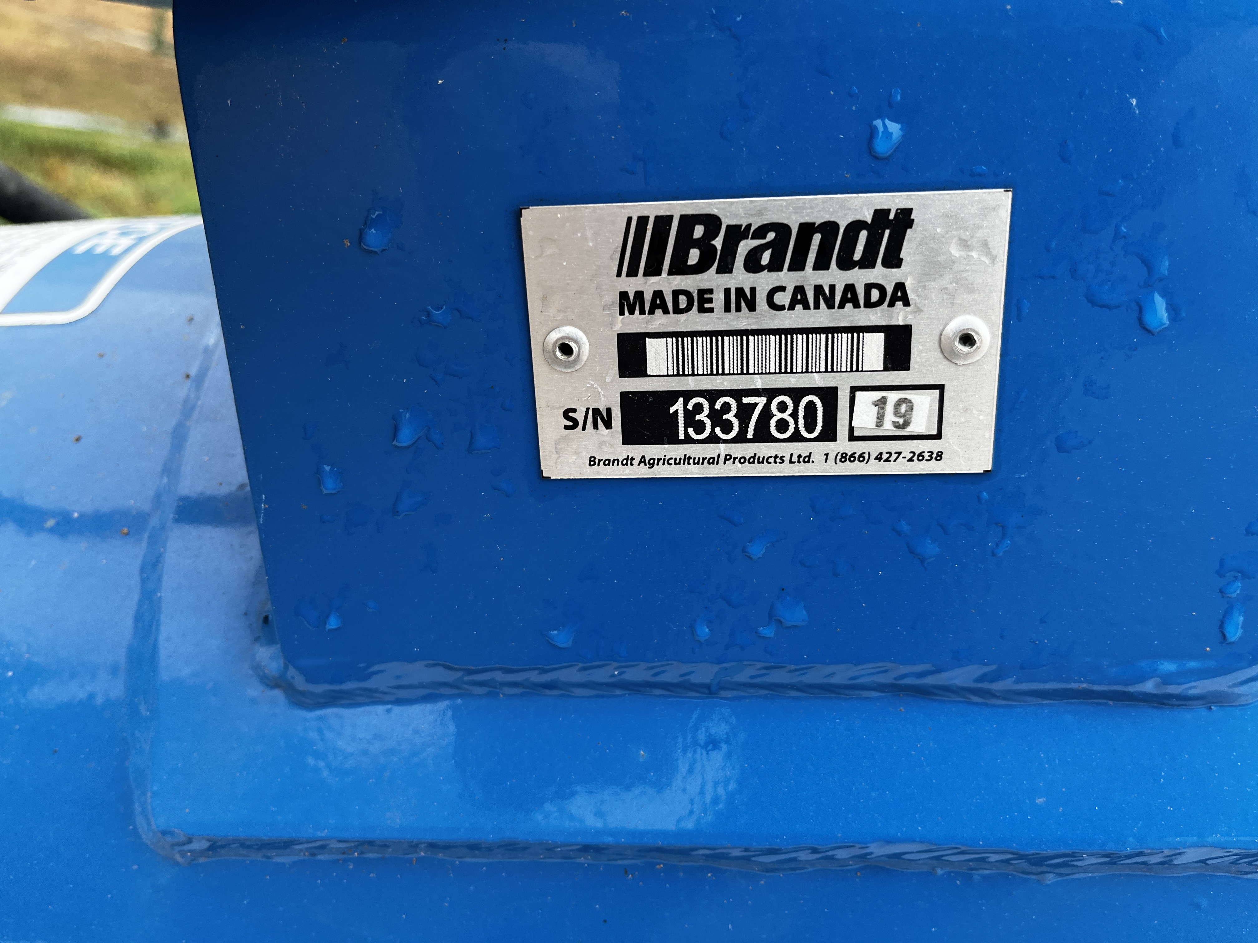 2019 Brandt 1545LP Belt Conveyor