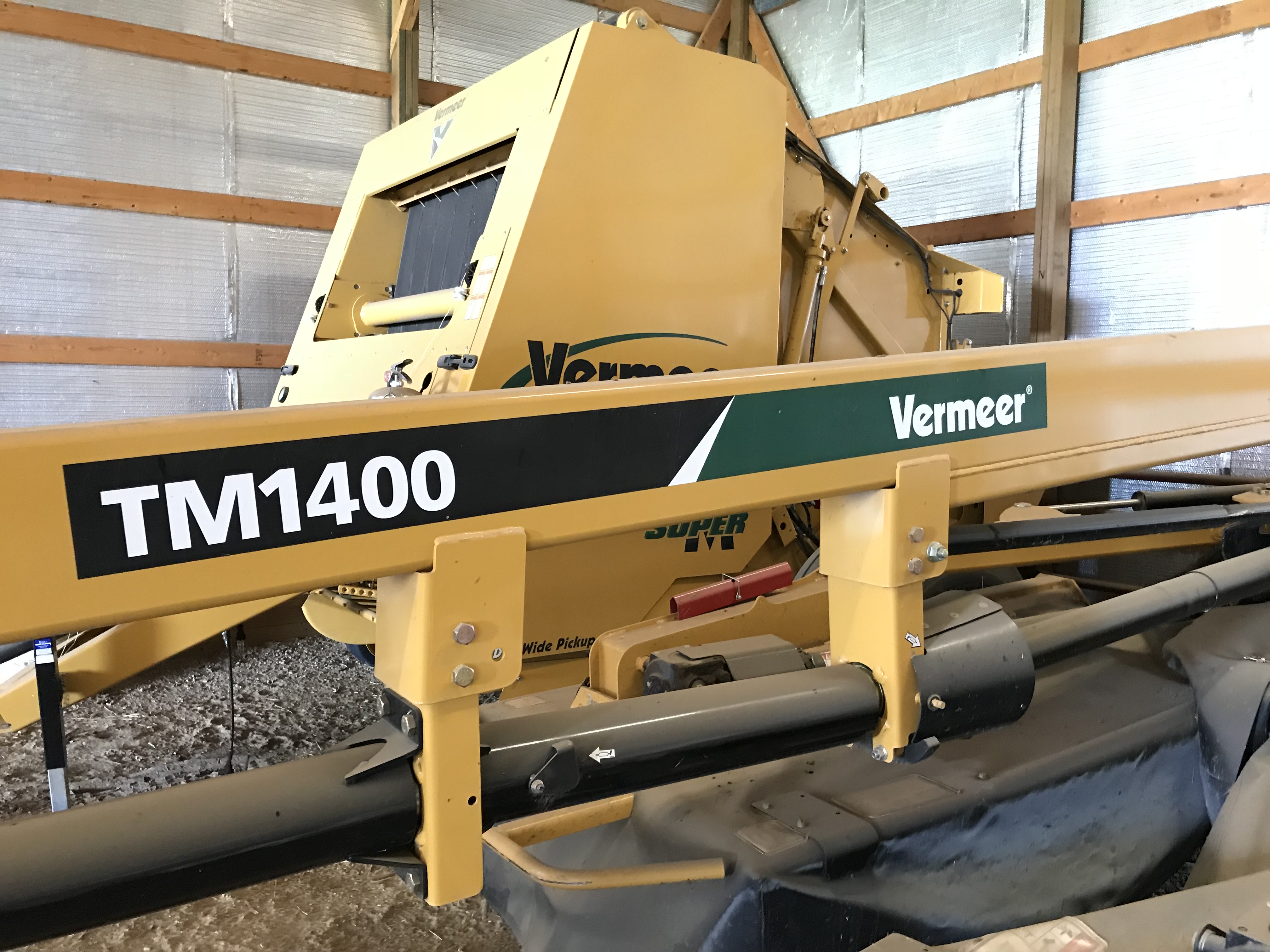 2015 Vermeer TM1400 Mower/Disc