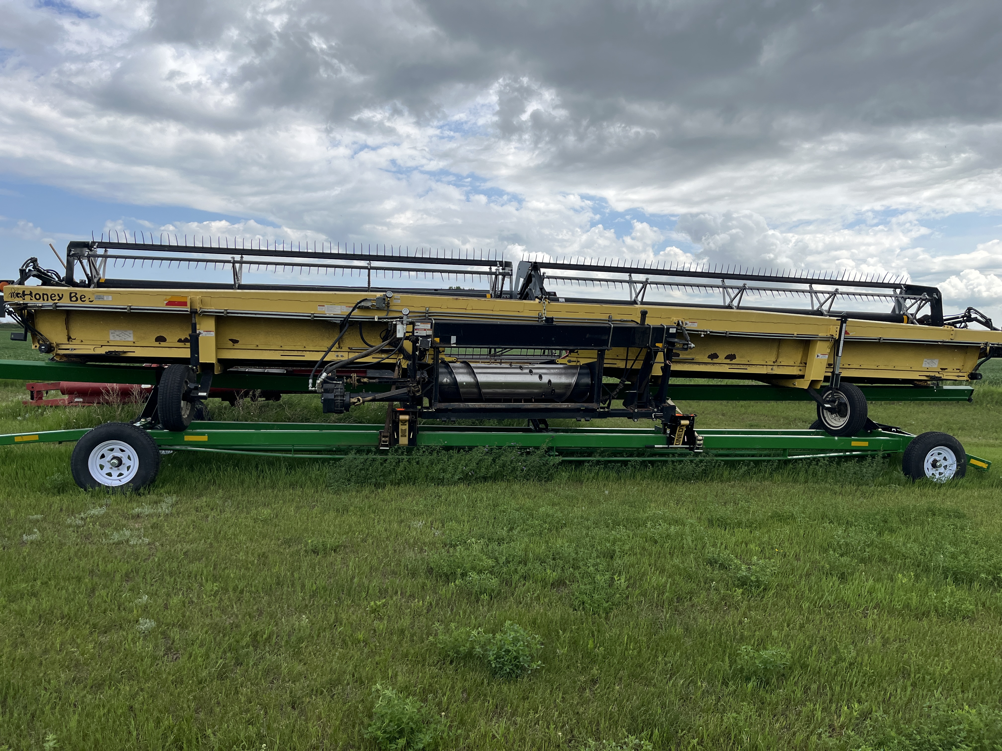 2003 Honey Bee SP39 Header Draper
