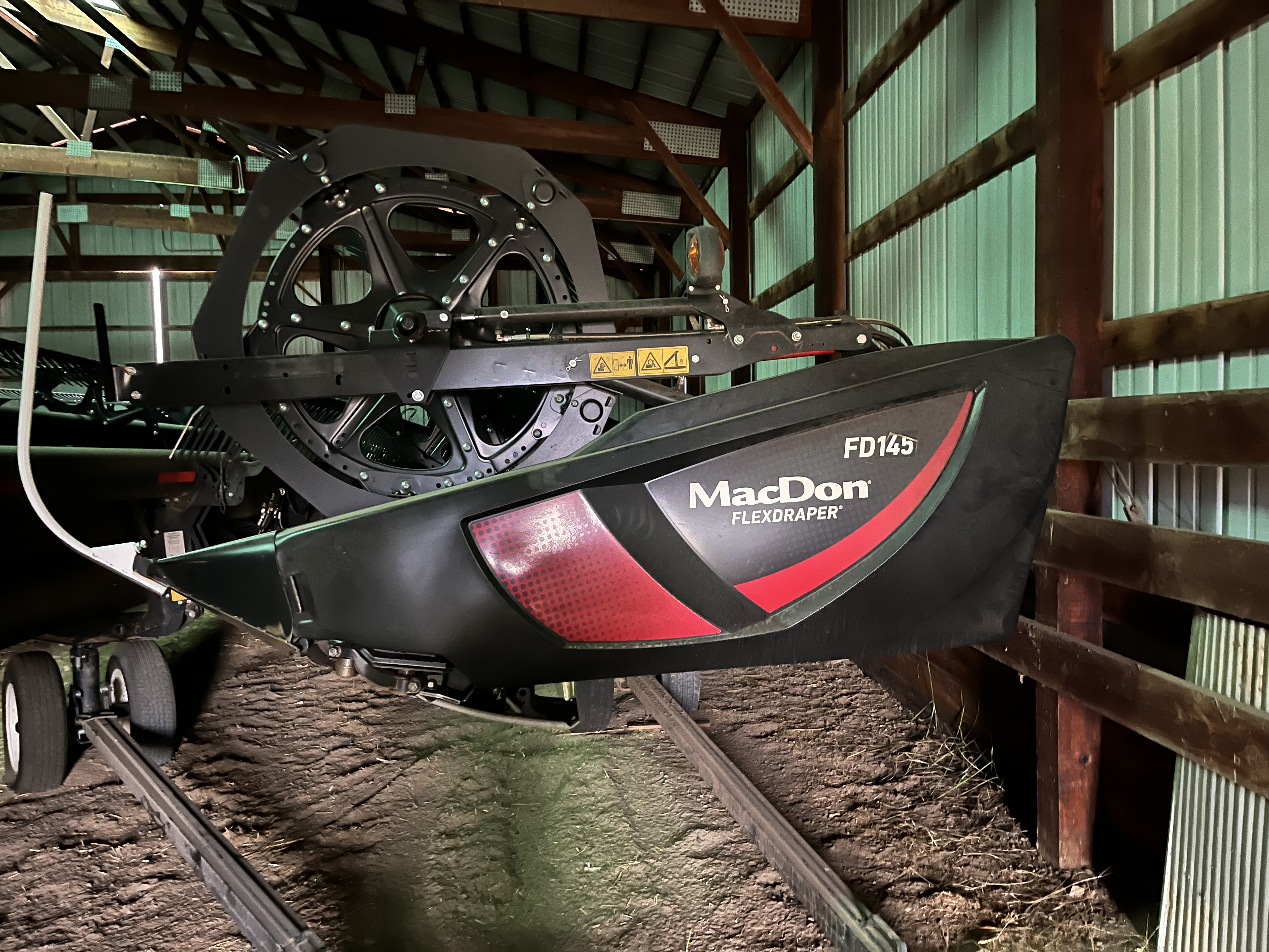 2022 MacDon FD145 Header Combine