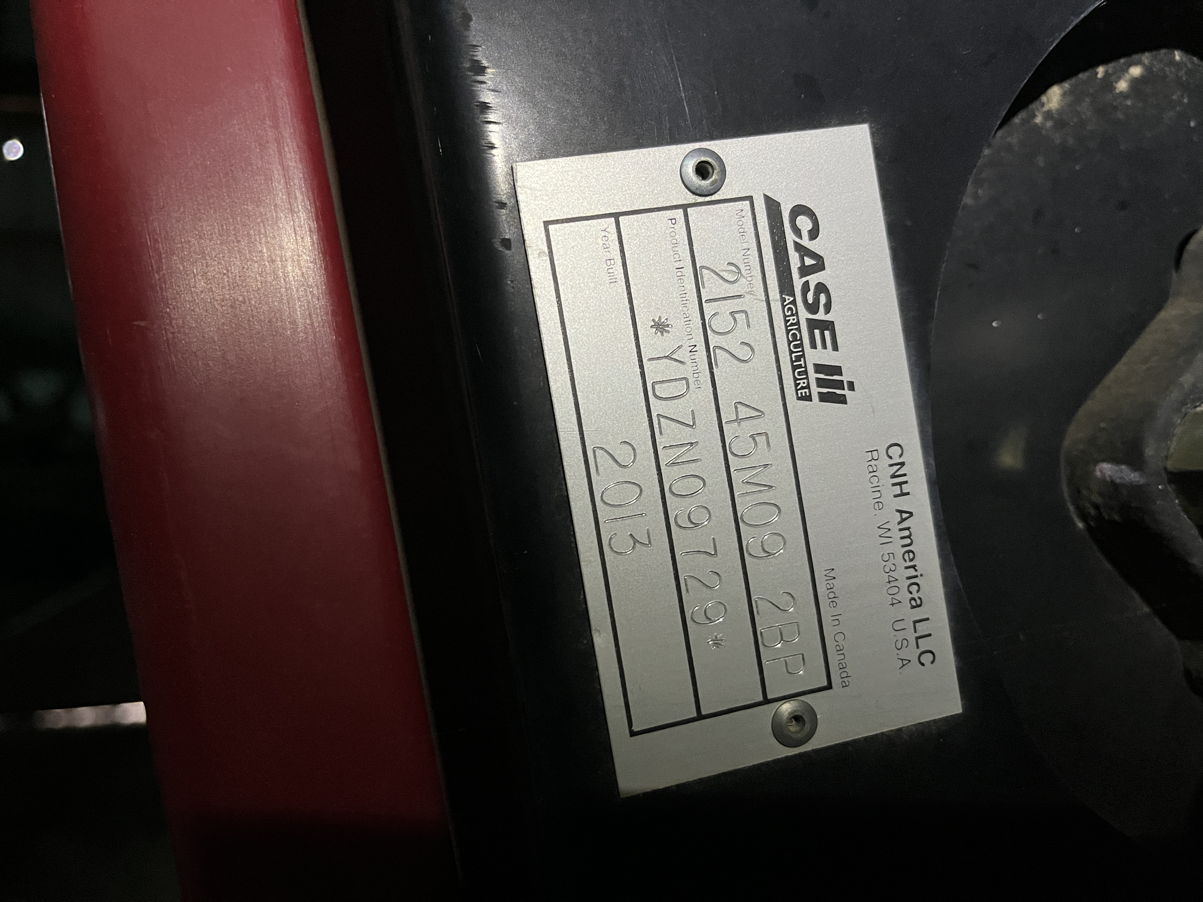 2013 Case IH 2152-45 Header Combine