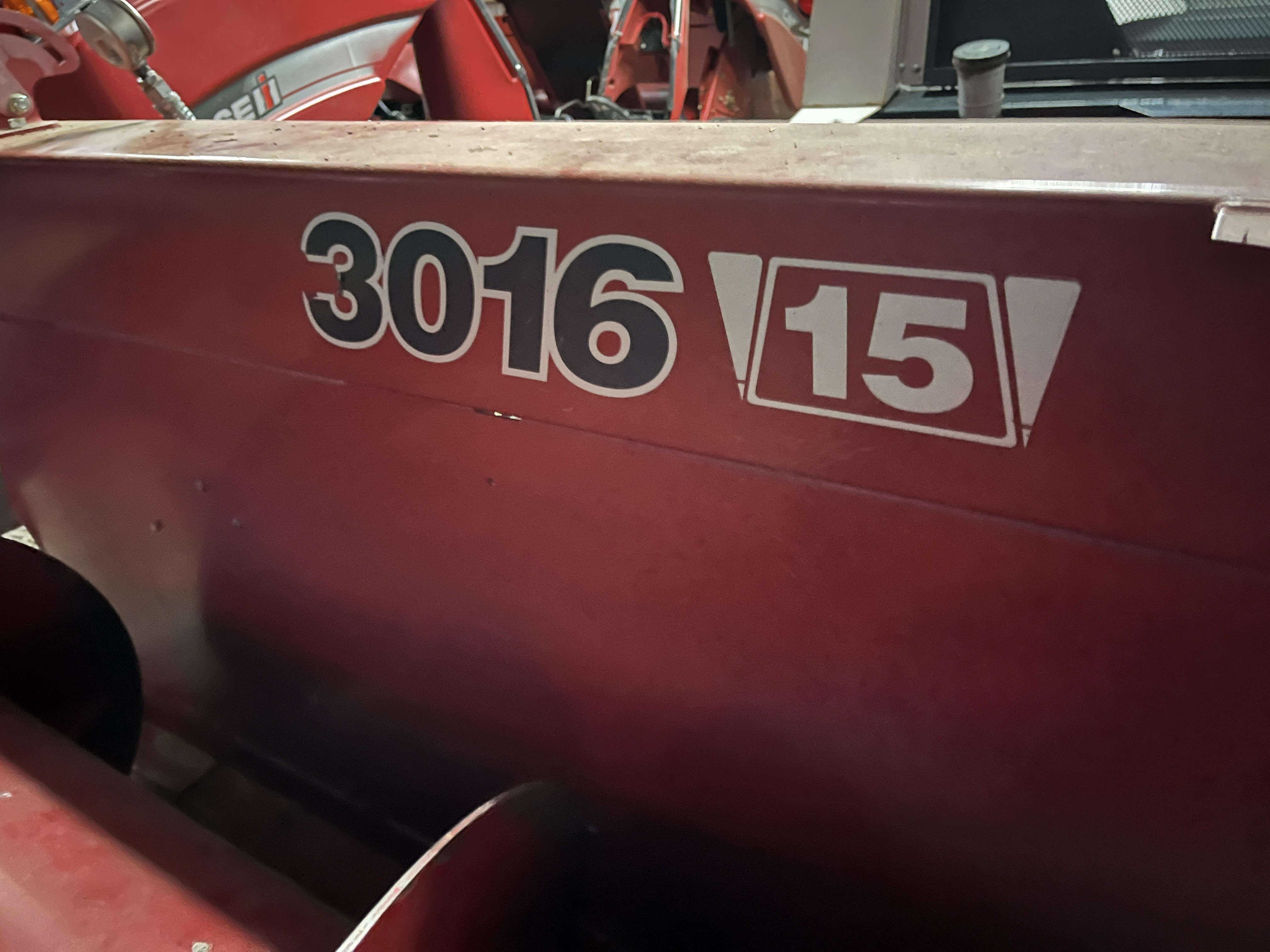 2012 Case IH 3016-15 Header Combine