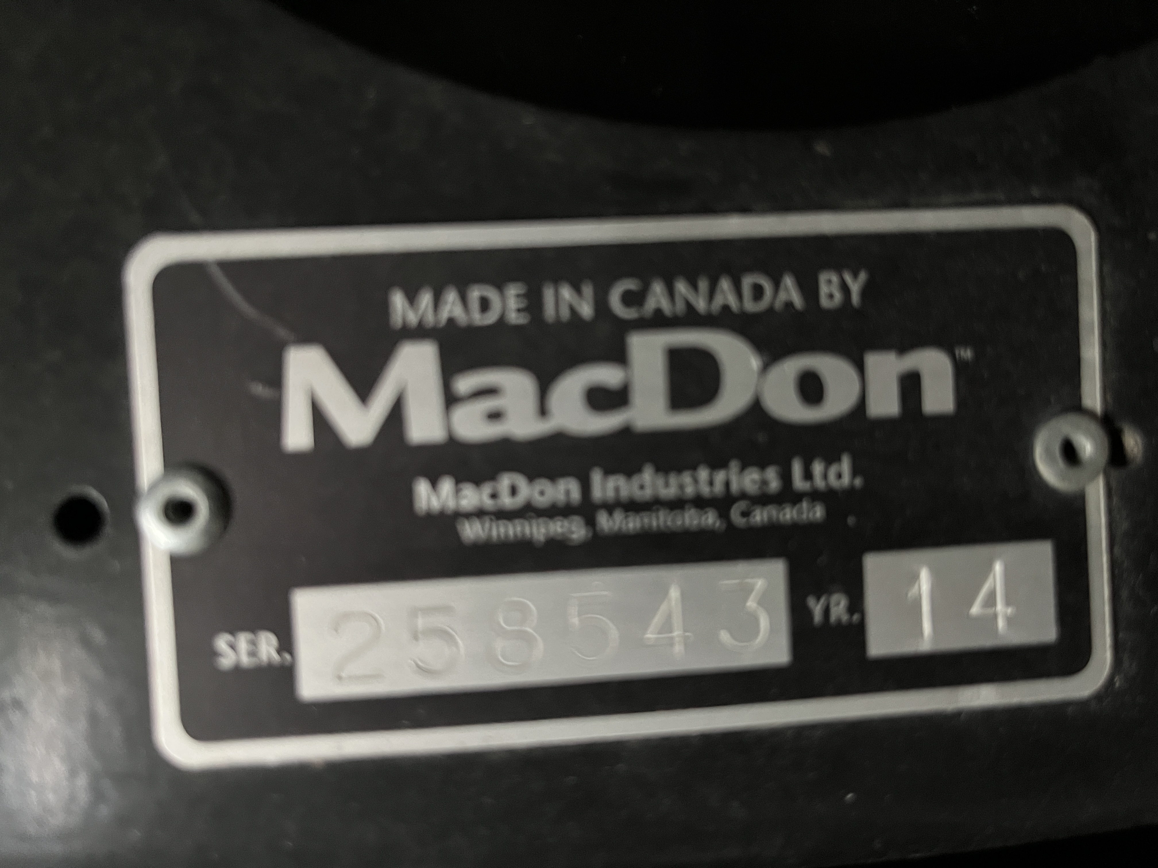 2014 MacDon FD75-45 Header Combine