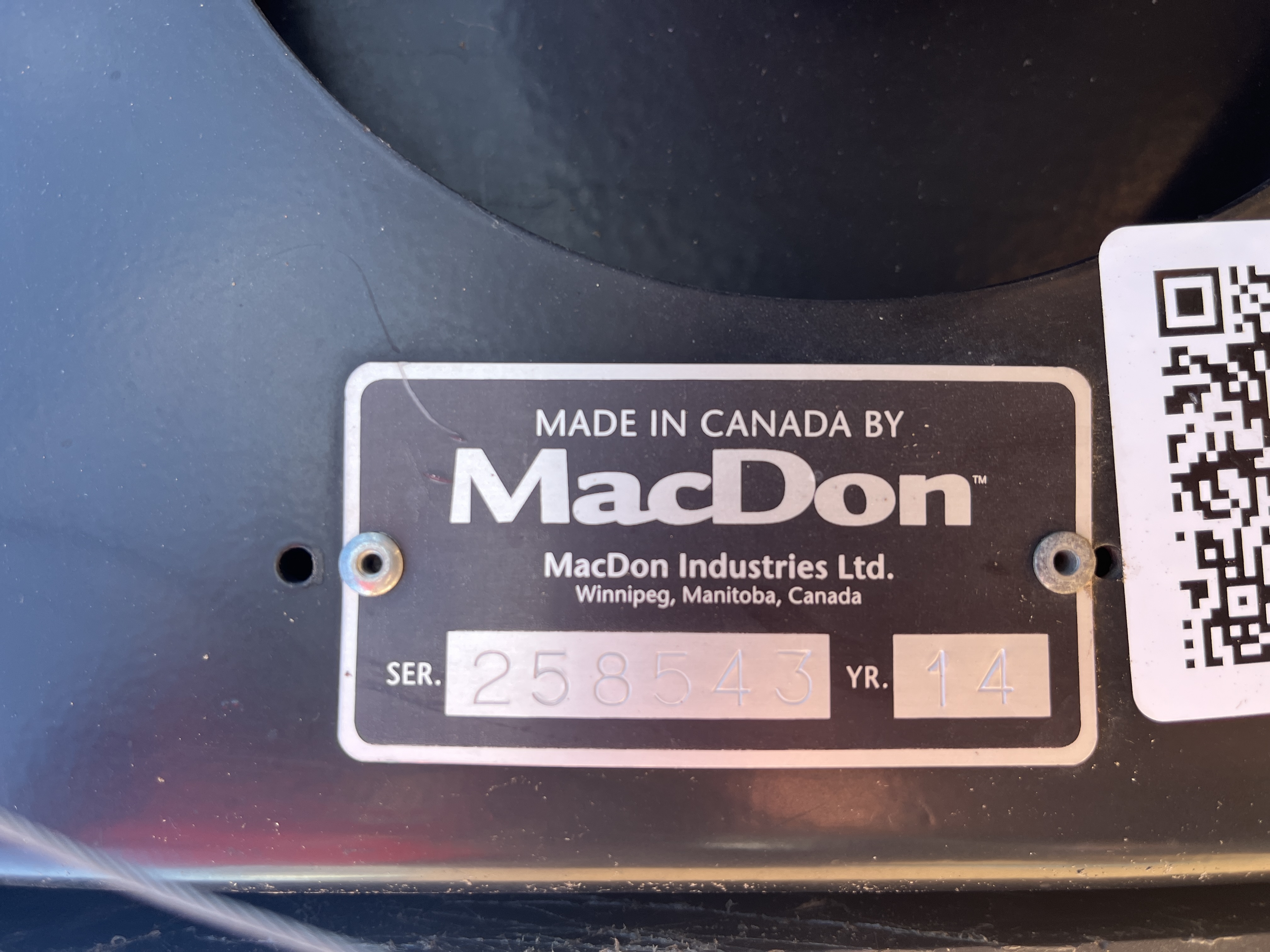 2014 MacDon FD75 Header Draper
