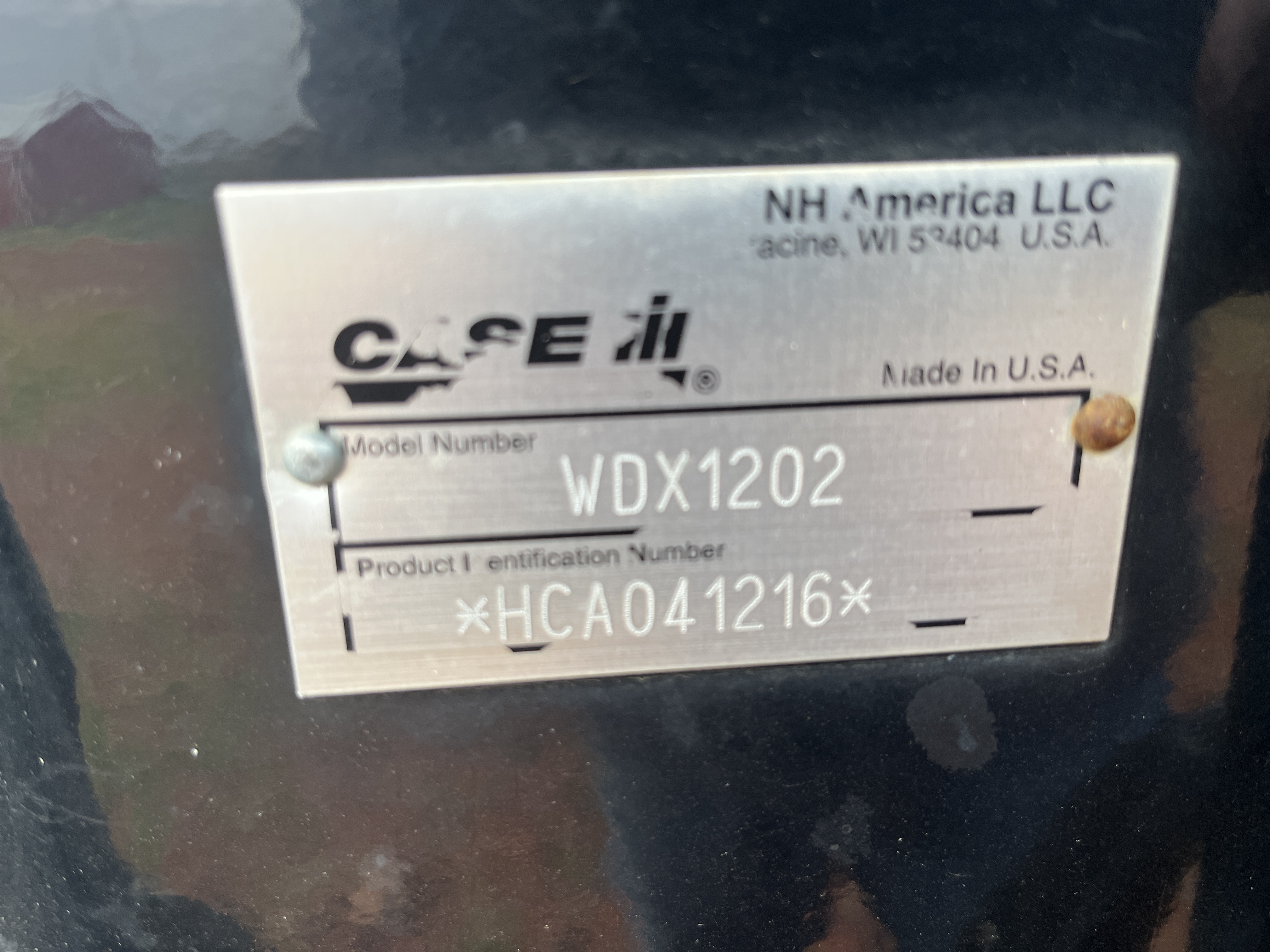 2006 Case IH WDX1202 Windrower