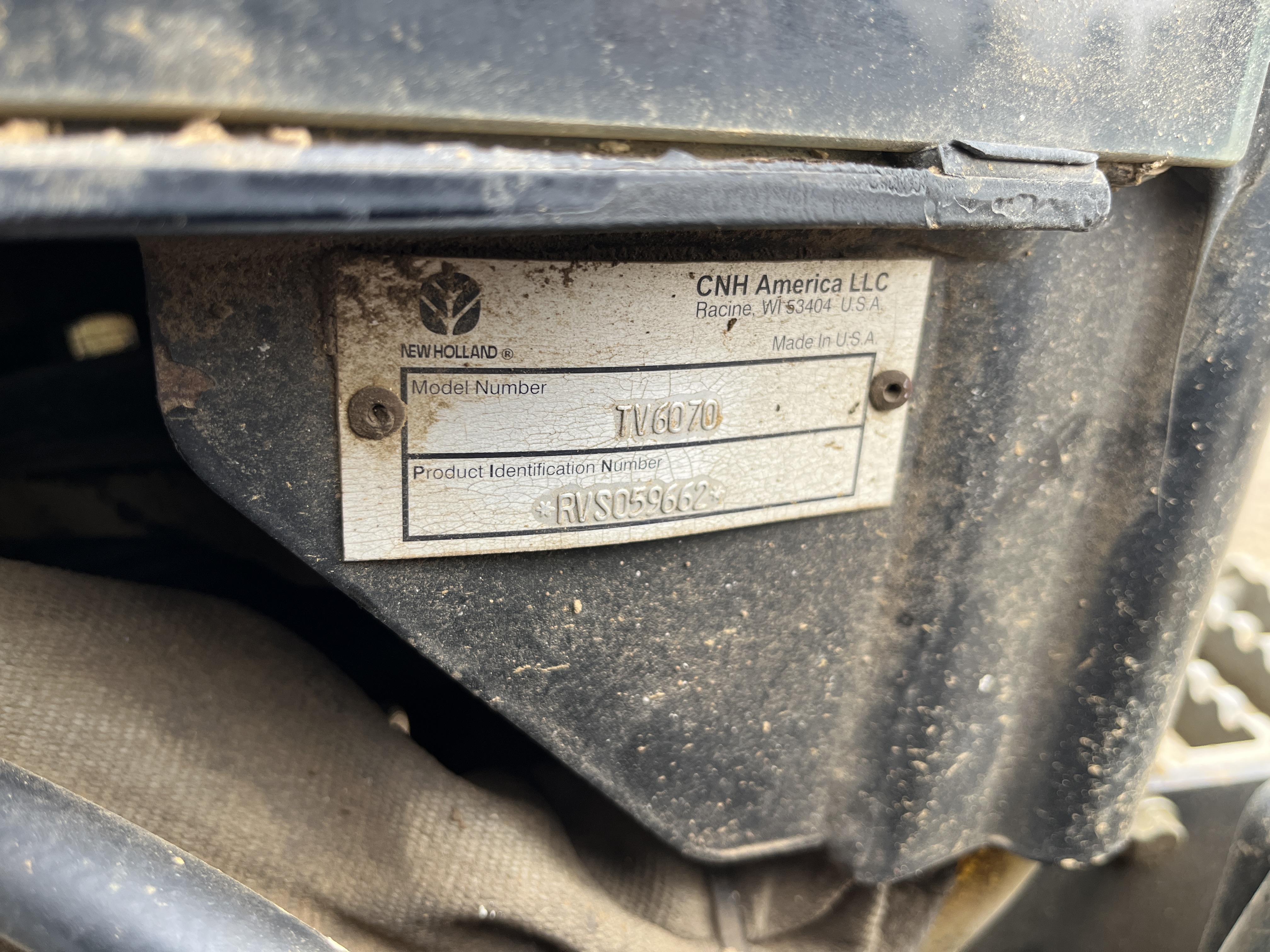 2012 New Holland TV6070 Tractor