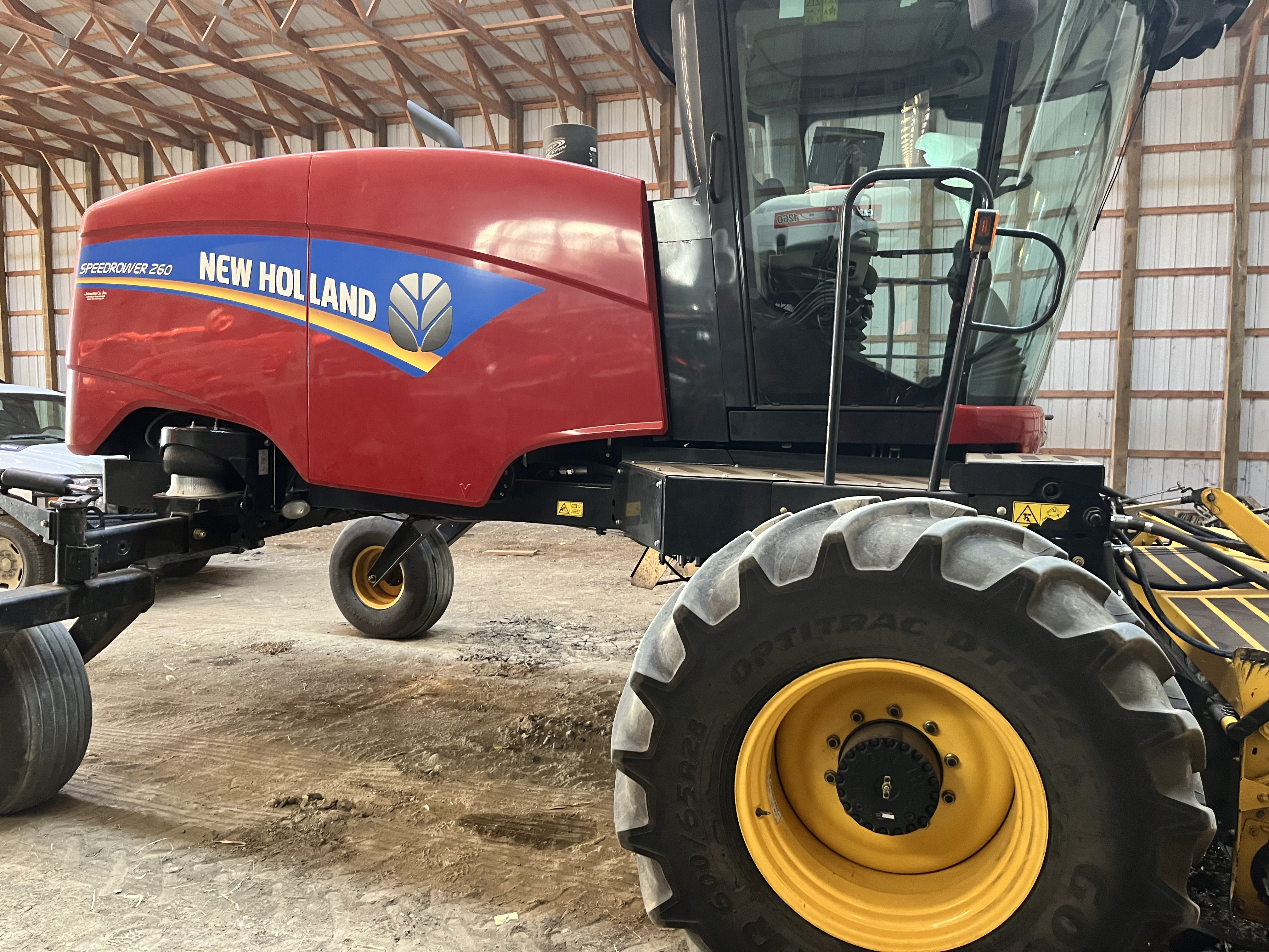 2018 New Holland Speedrower 260 Windrower