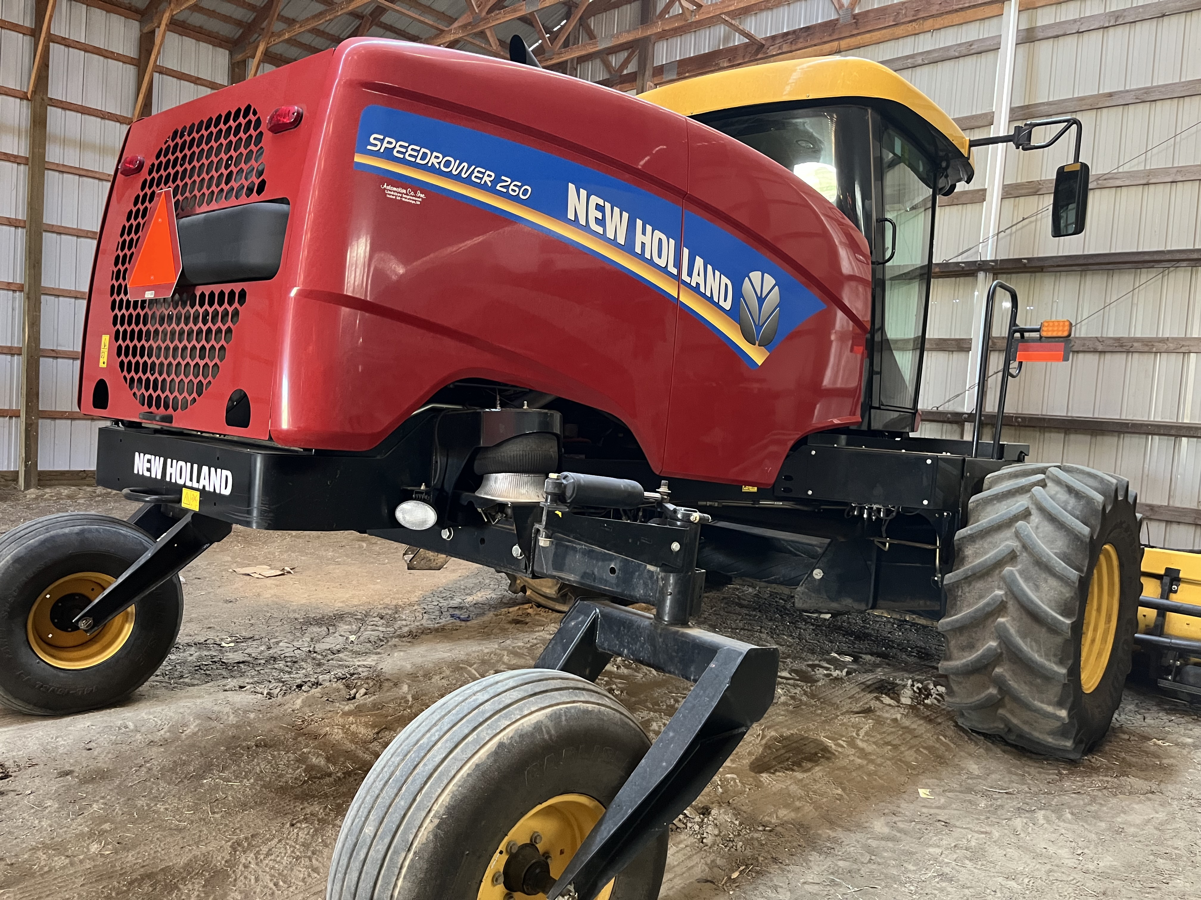 2018 New Holland Speedrower 260 Windrower