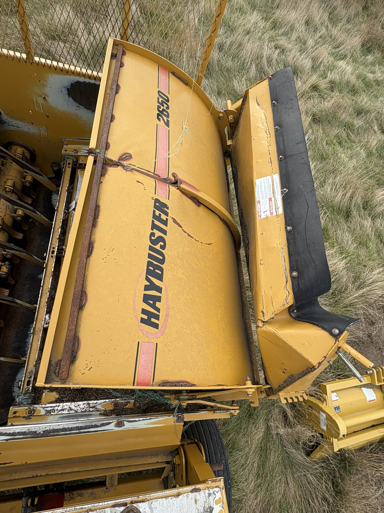 2008 Haybuster 2650 Bale Processor