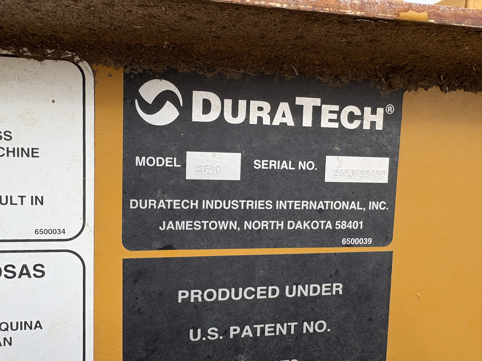 2008 Haybuster 2650 Bale Processor