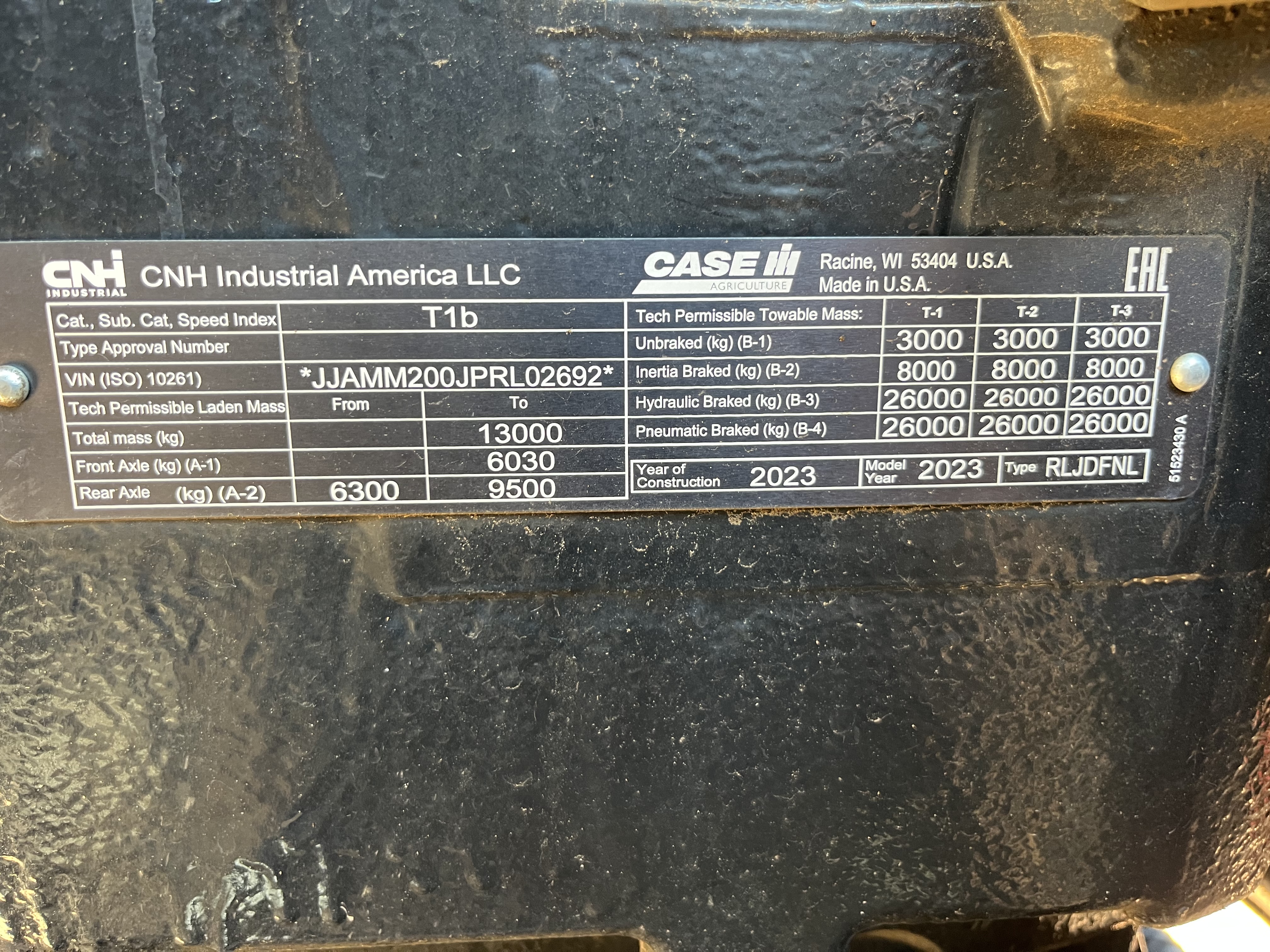 2023 Case IH Magnum 200 AFS Tractor