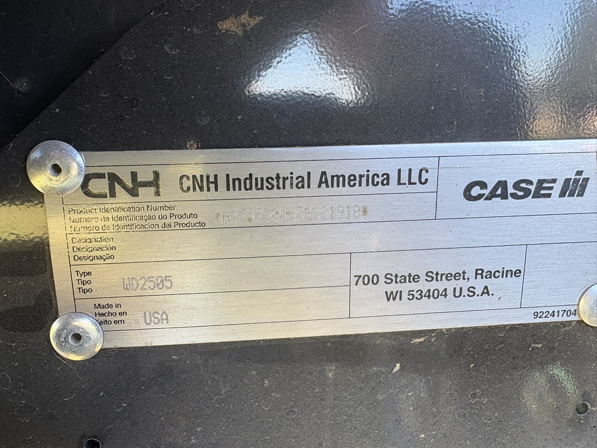 2025 Case IH WD2505 Windrower