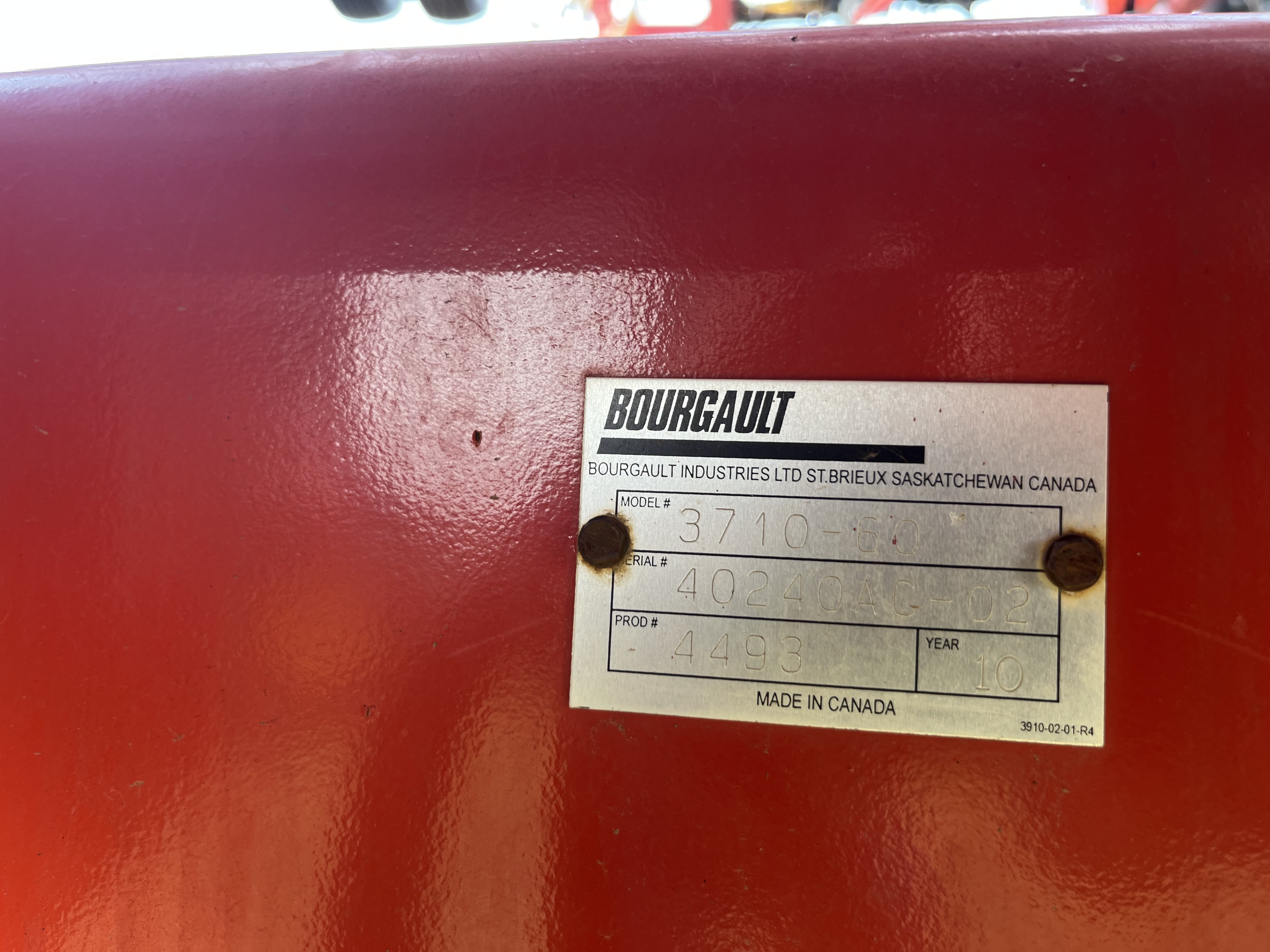 2010 Bourgault 3710 Air Drill