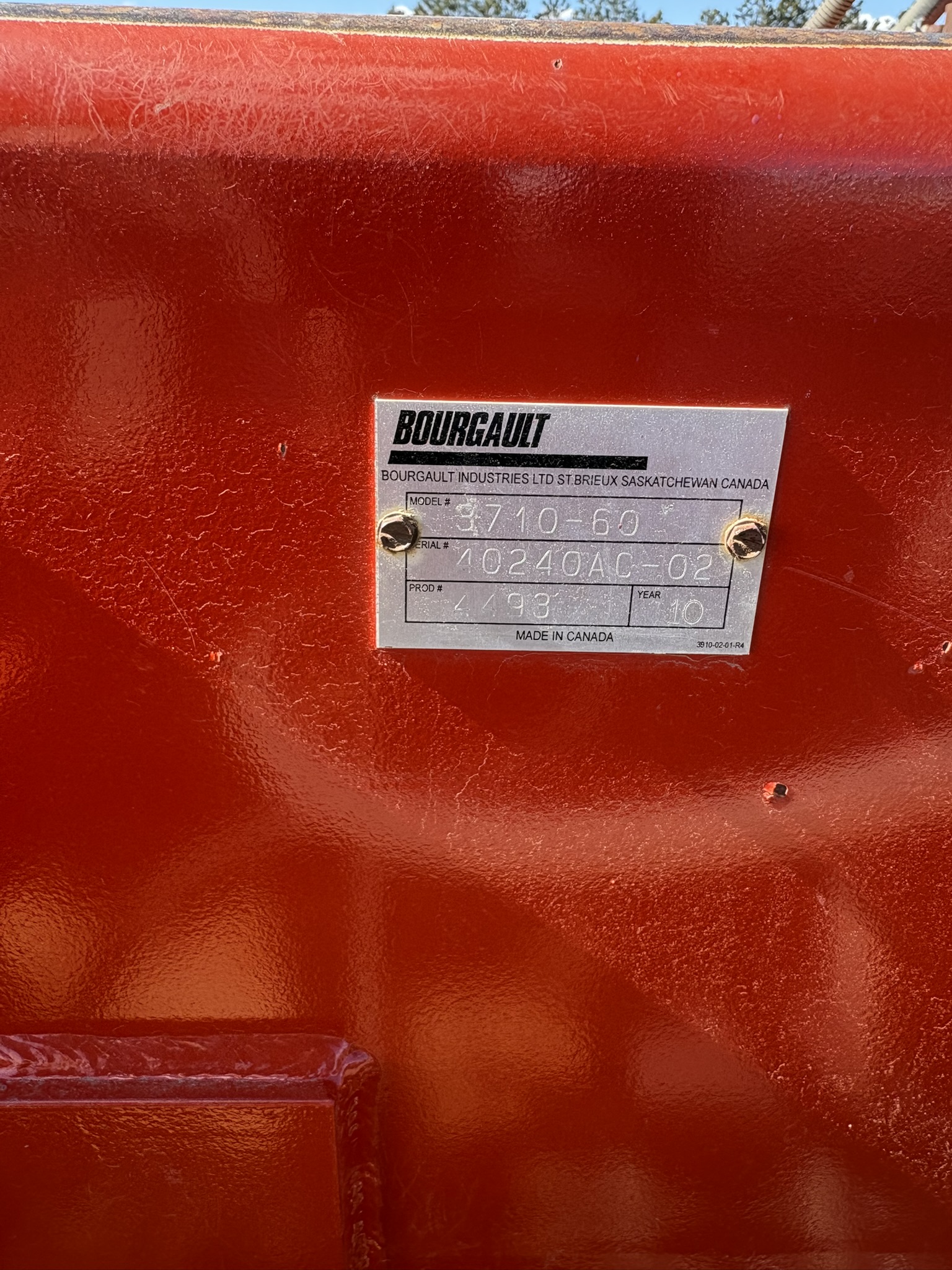 2010 Bourgault 3710 Air Drill