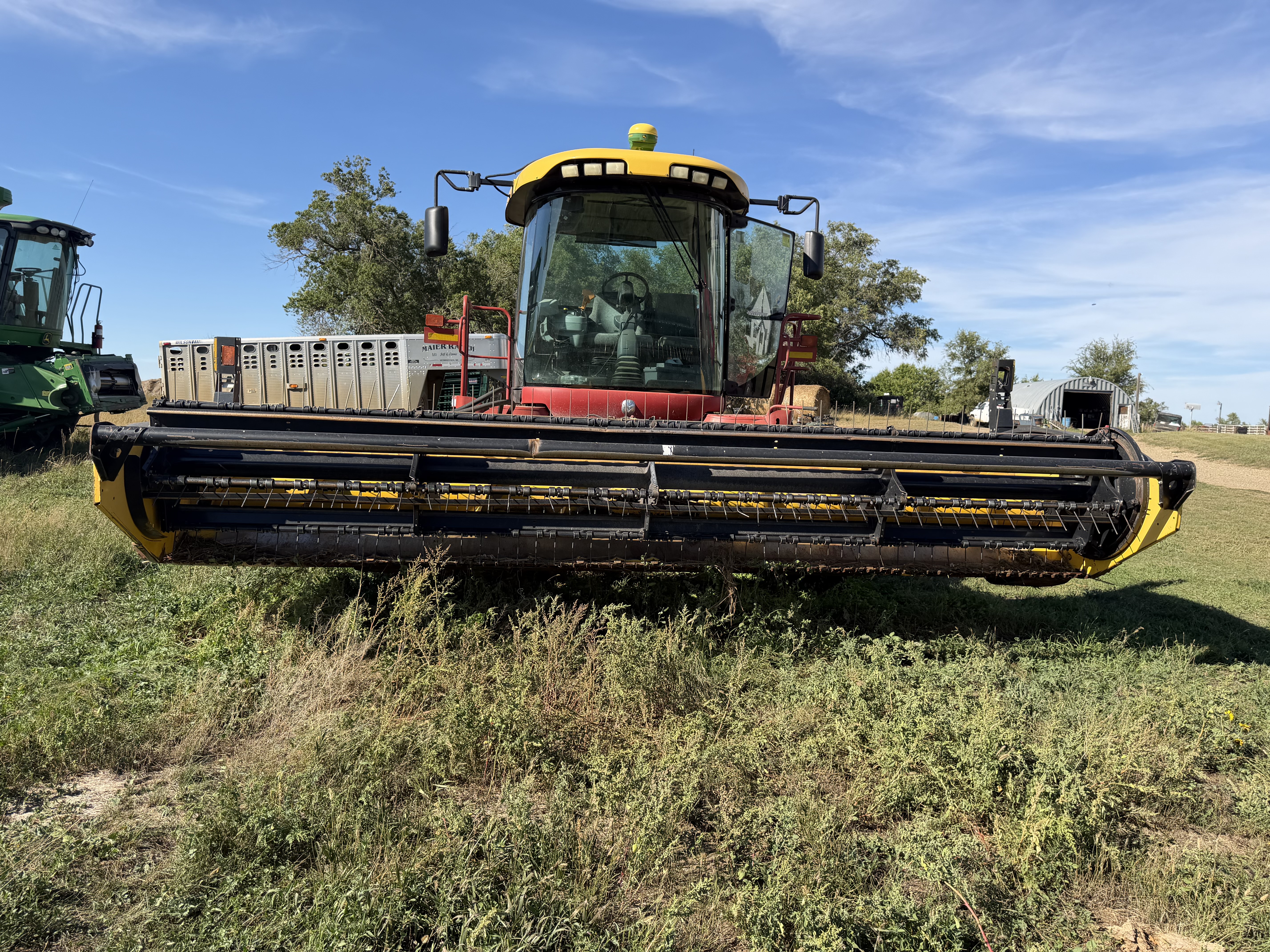 2010 New Holland H8040 Windrower