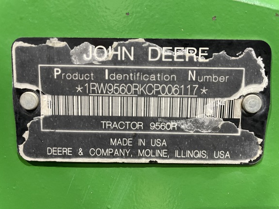 2013 John Deere 9560R Tractor 4WD