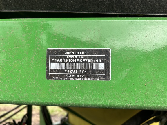 2019 John Deere 1890 Air Seeder