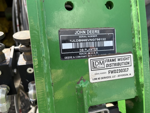 2022 John Deere DB66 Planter