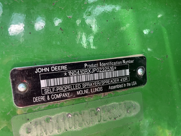 2023 John Deere 410R Sprayer/High Clearance