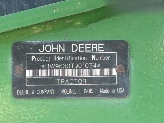 2007 John Deere 9630T Tractor Rubber Track