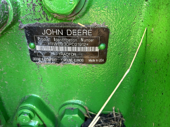 2008 John Deere 8330 Tractor