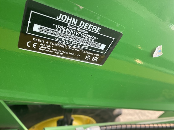 2024 John Deere 6R 155 Tractor
