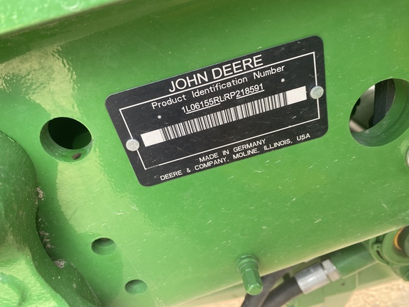 2024 John Deere 6R 155 Tractor