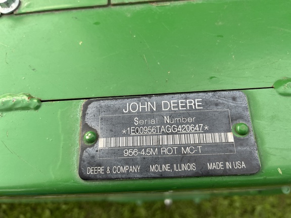2016 John Deere 956 Mower Conditioner