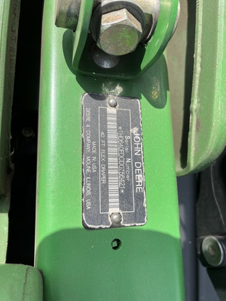 2013 John Deere 640FD Header Combine