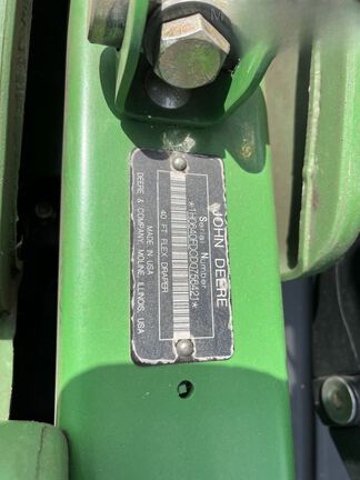 2013 John Deere 640FD Header Combine
