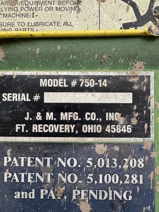 1994 J&M 750 - 14 Grain Cart