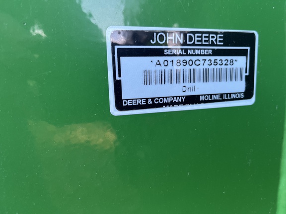 2010 John Deere 1890 Air Seeder