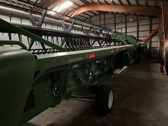 2017 John Deere 645FD Header Combine