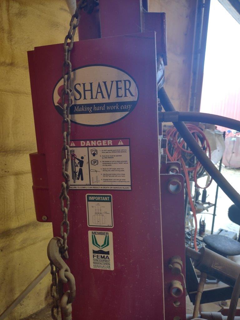 2017 Shaver HD12 Post Driver