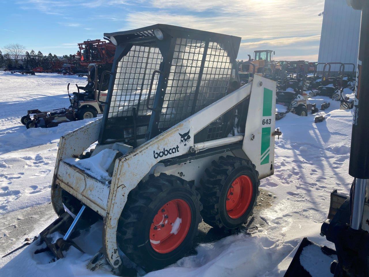 1989 Bobcat 643 Skid Steer Loader